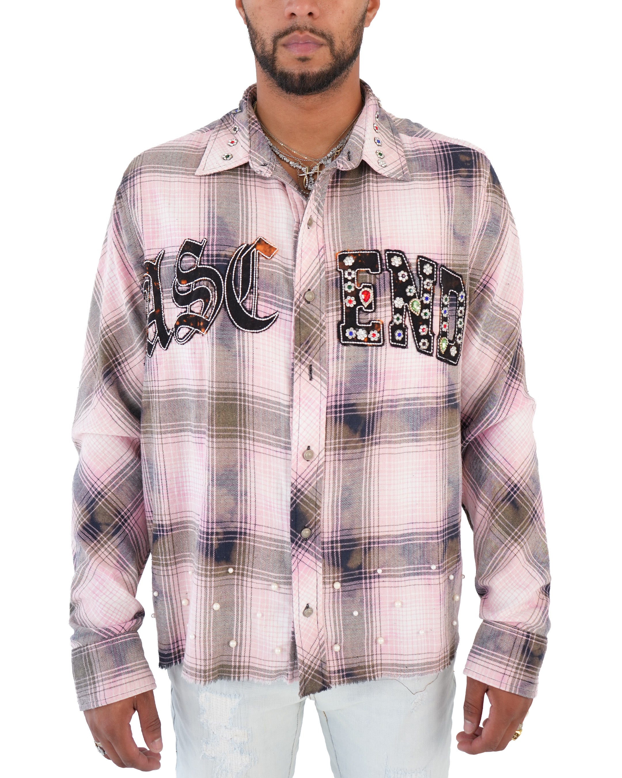 Ascend Eternal Pink Flannel Shirt
