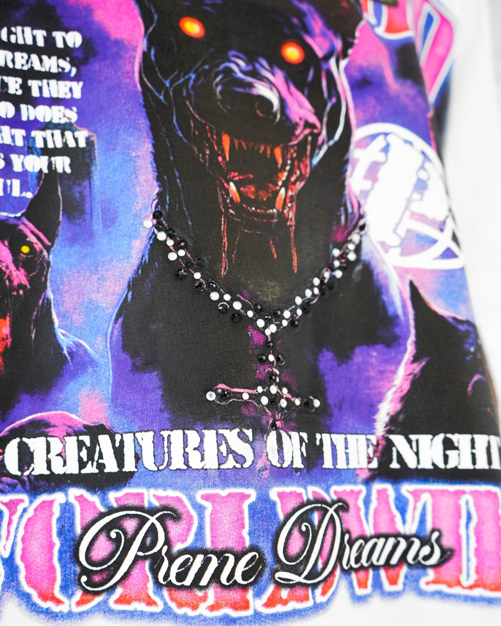 Hound of Shadows White T-Shirt