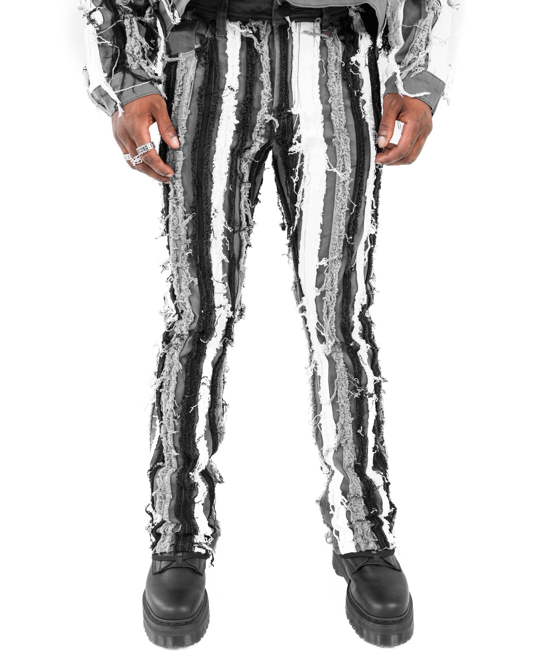 Trinity Distressed Denim Jean