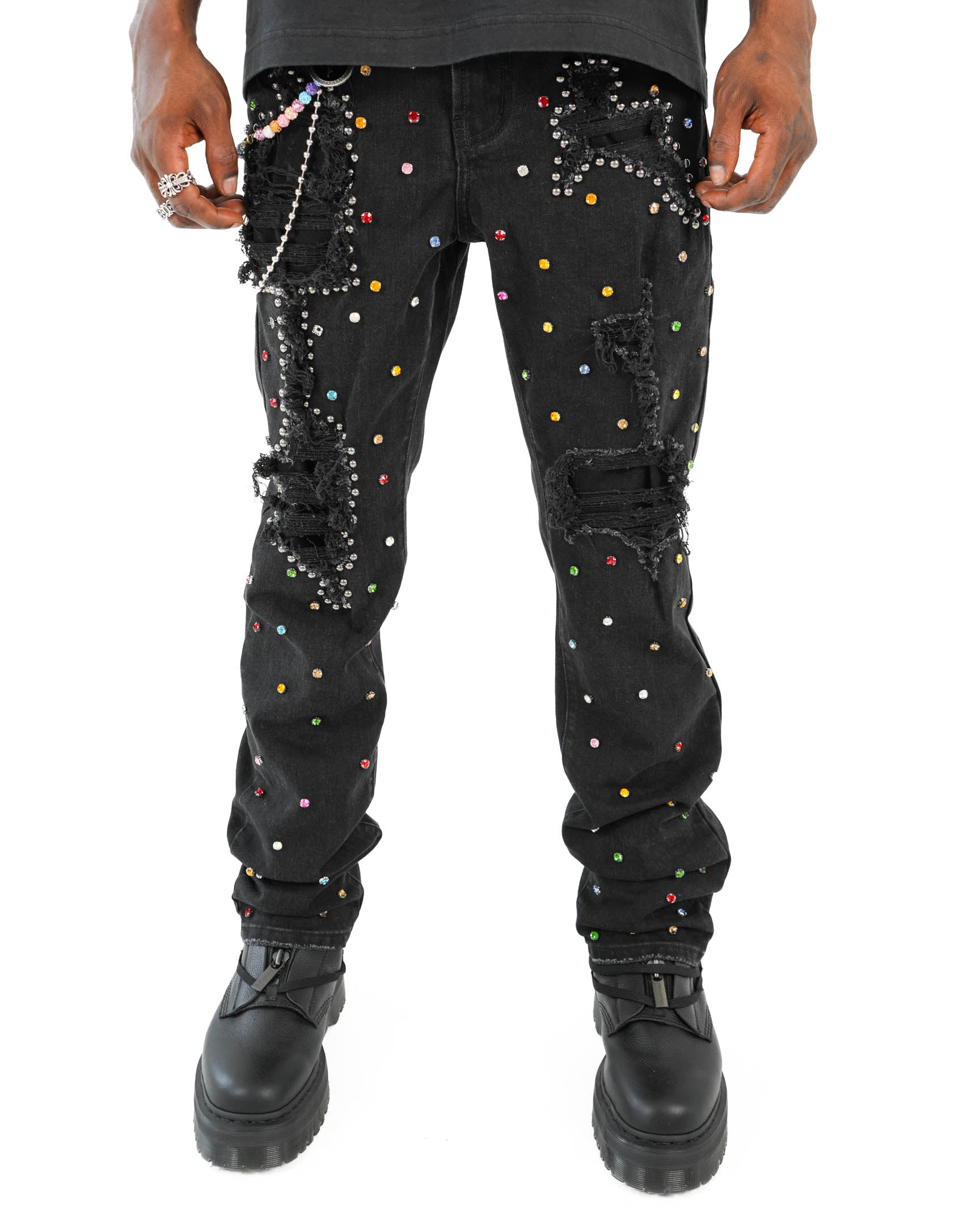 Prism Black Denim Jean