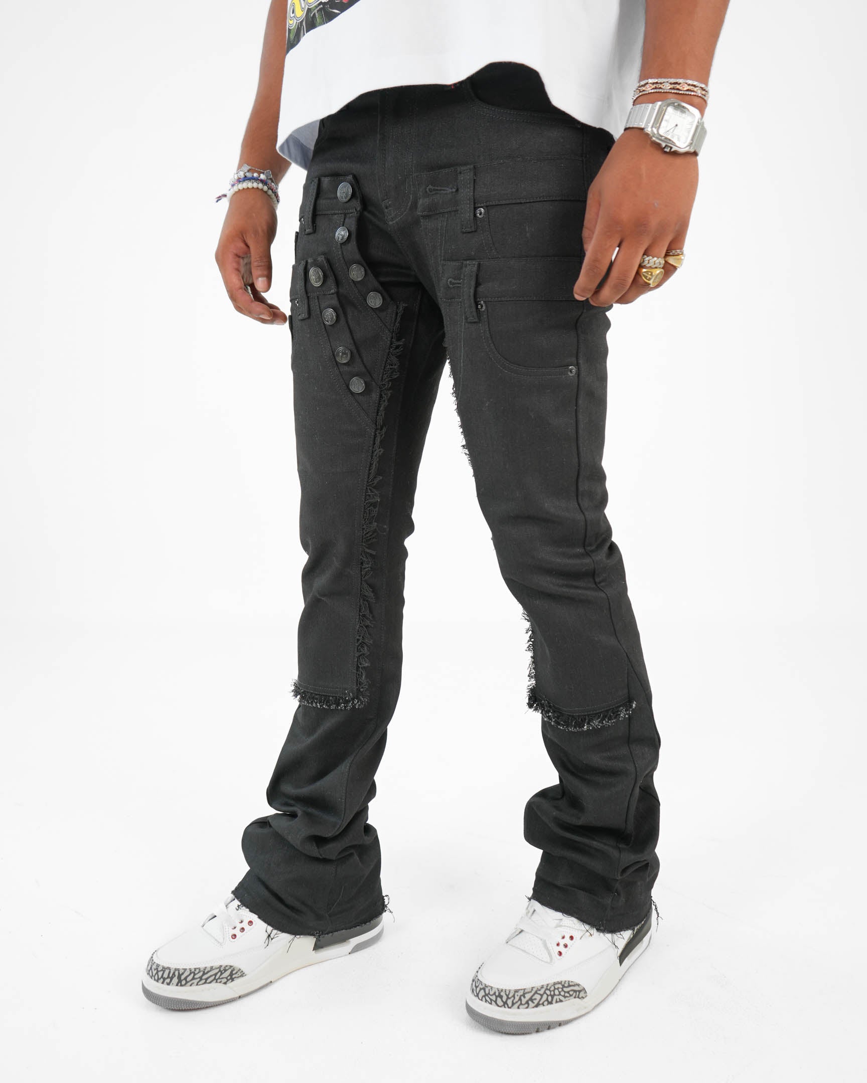 TripleCross Waistband Denim Jean