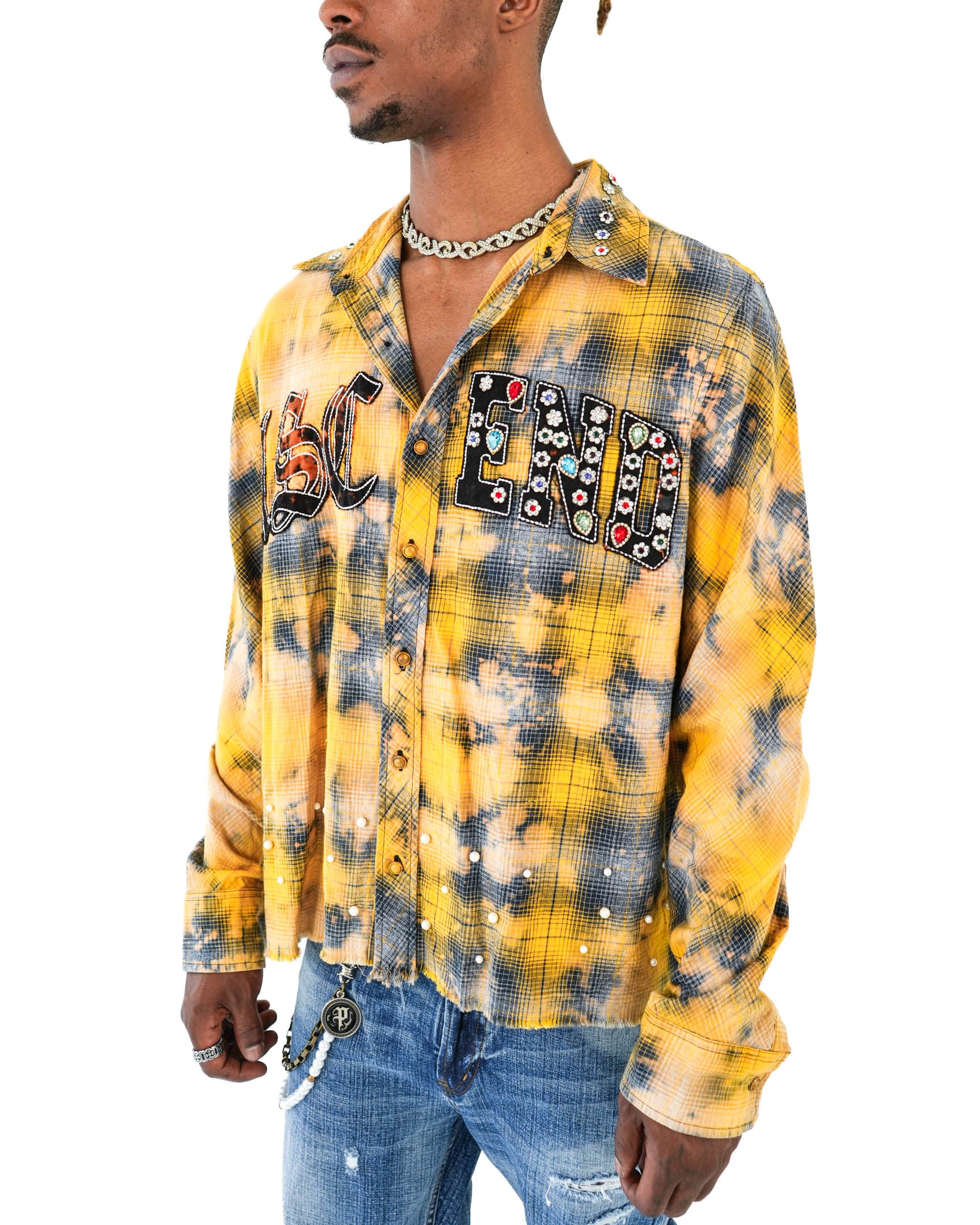 Ascend Eternal Yellow Flannel Shirt