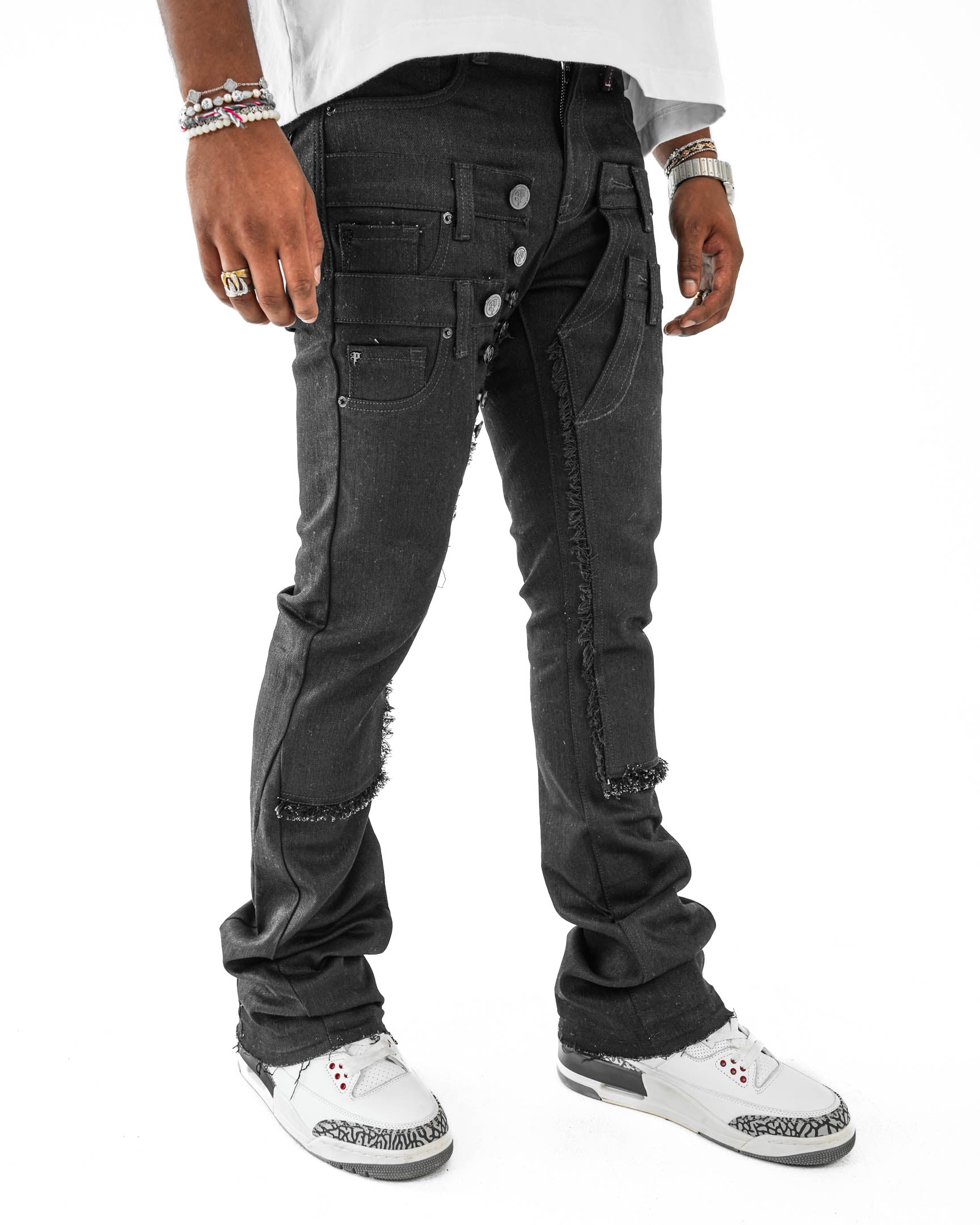 TripleCross Waistband Denim Jean