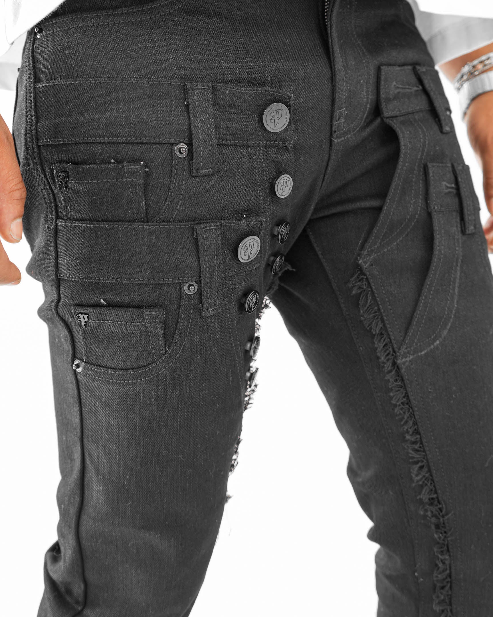 TripleCross Waistband Denim Jean