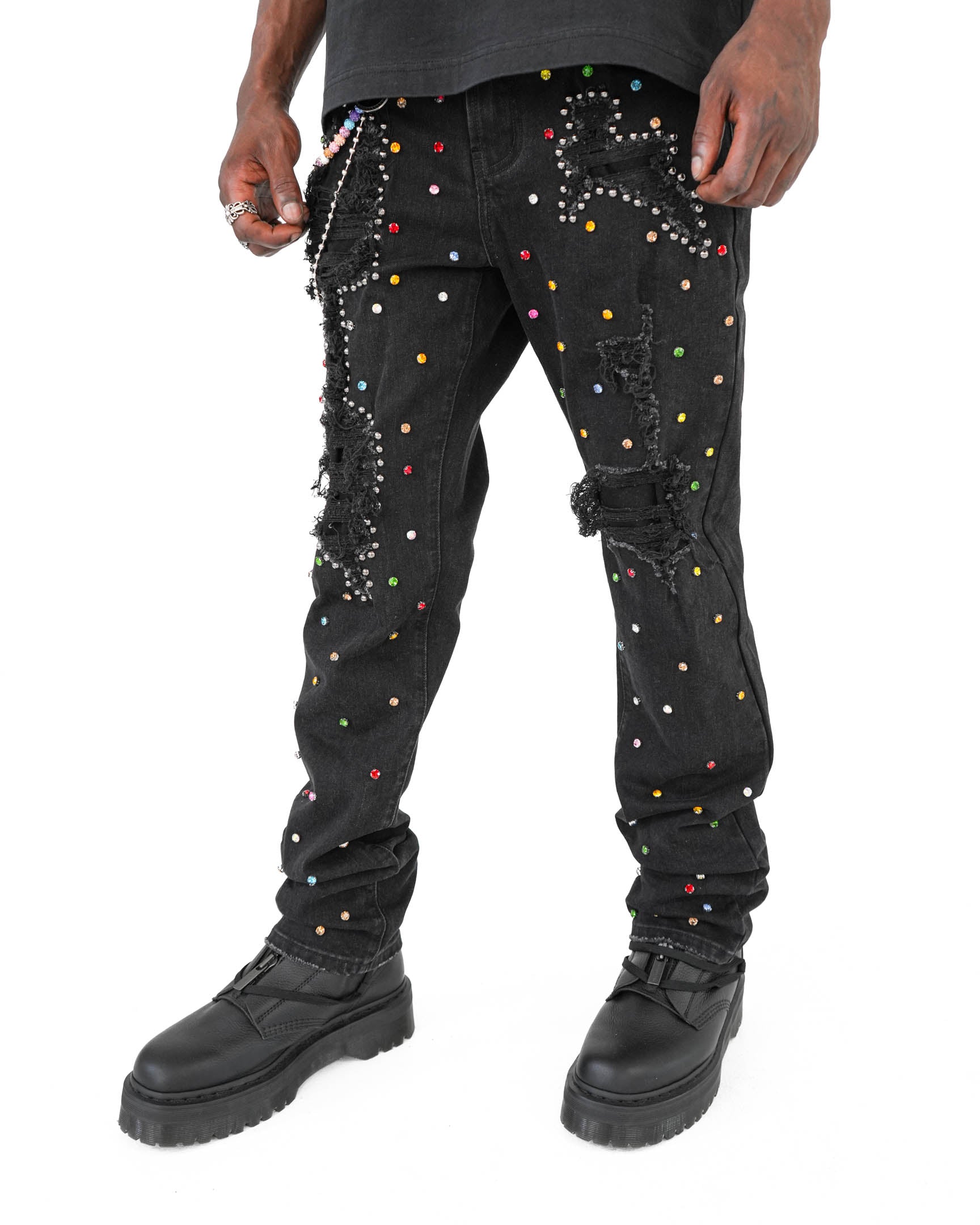 Prism Black Denim Jean