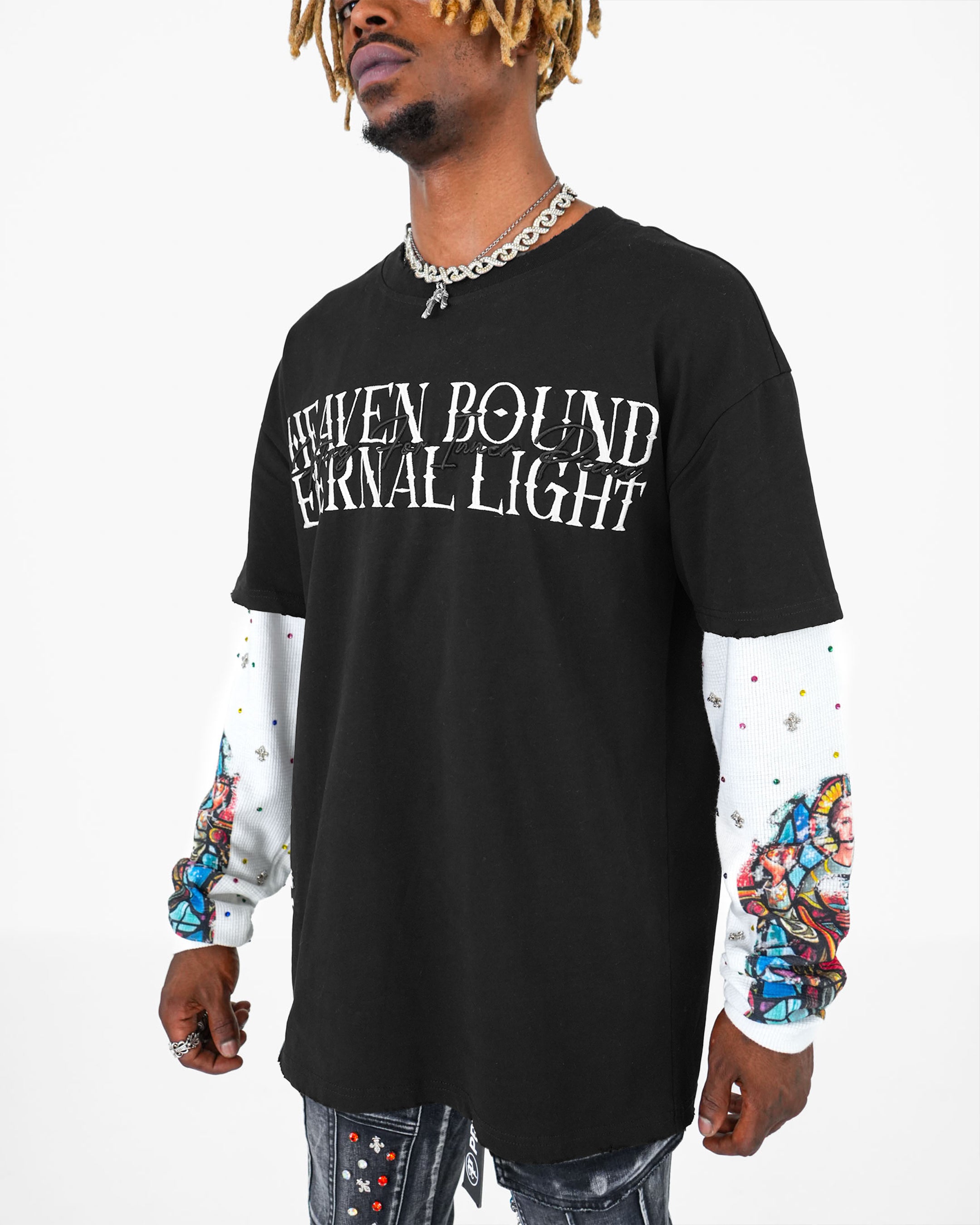 Heaven Bound Eternal Black Tee