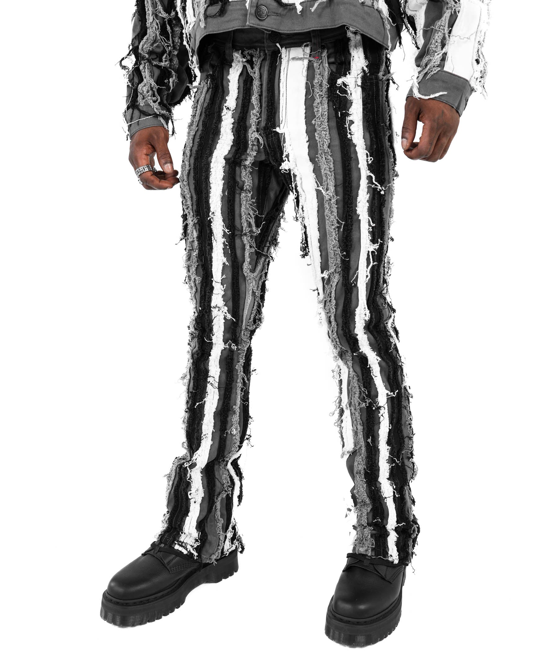 Trinity Distressed Denim Jean