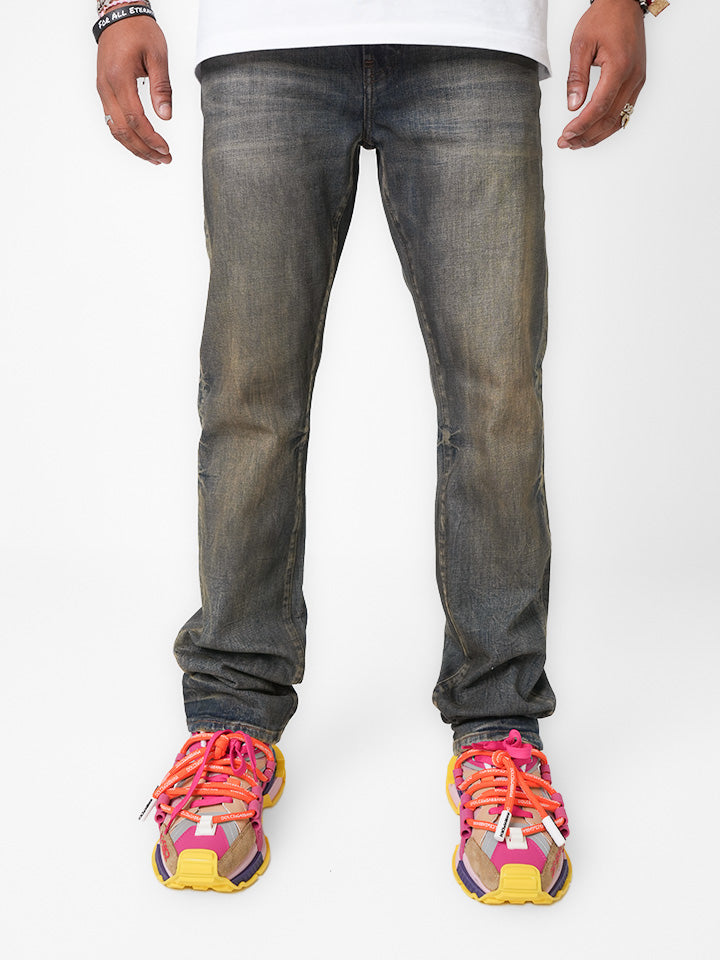 Bronze Dust Charcoal Denim