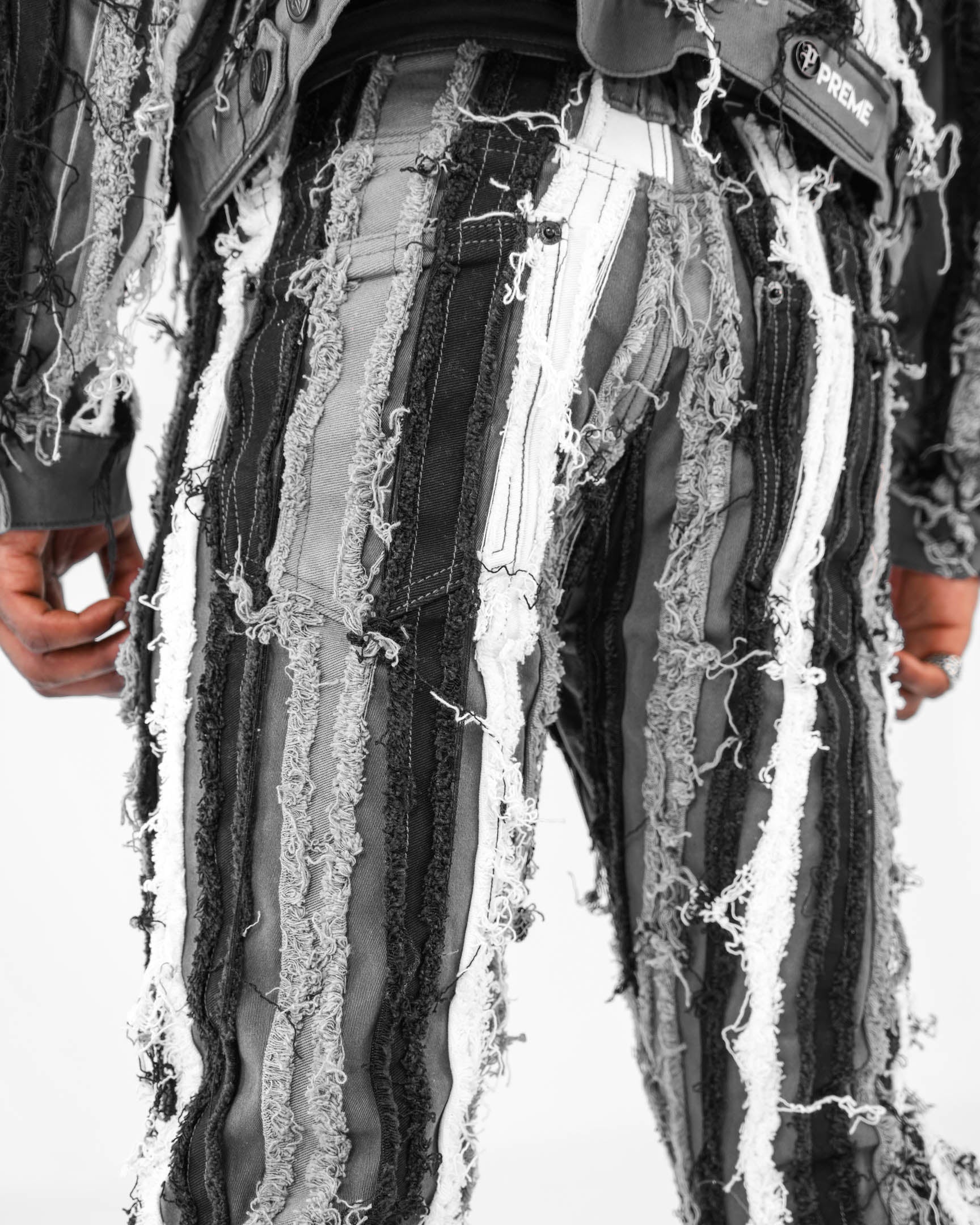 Trinity Distressed Denim Jean