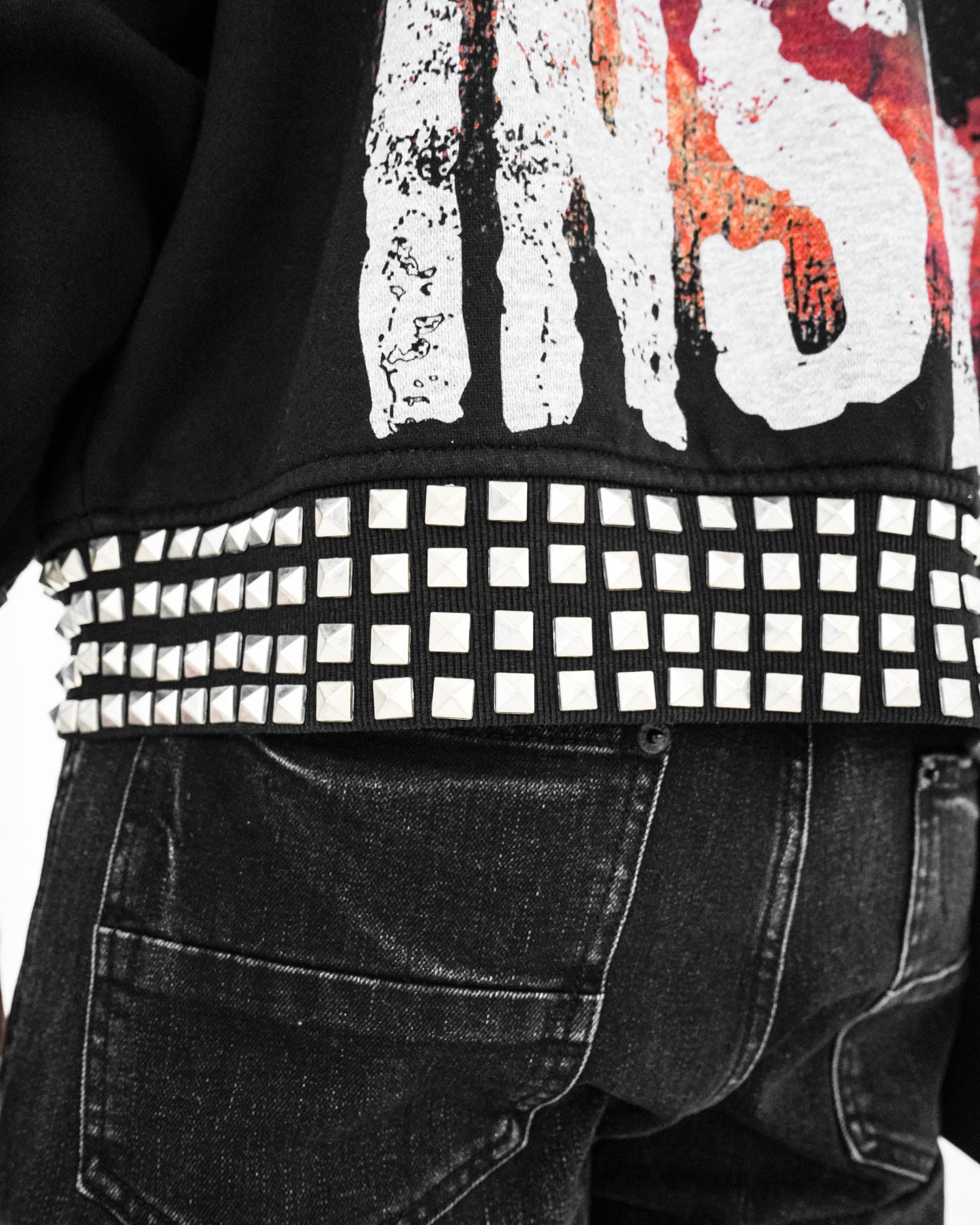 Broken Mind Black Zip Hoodie