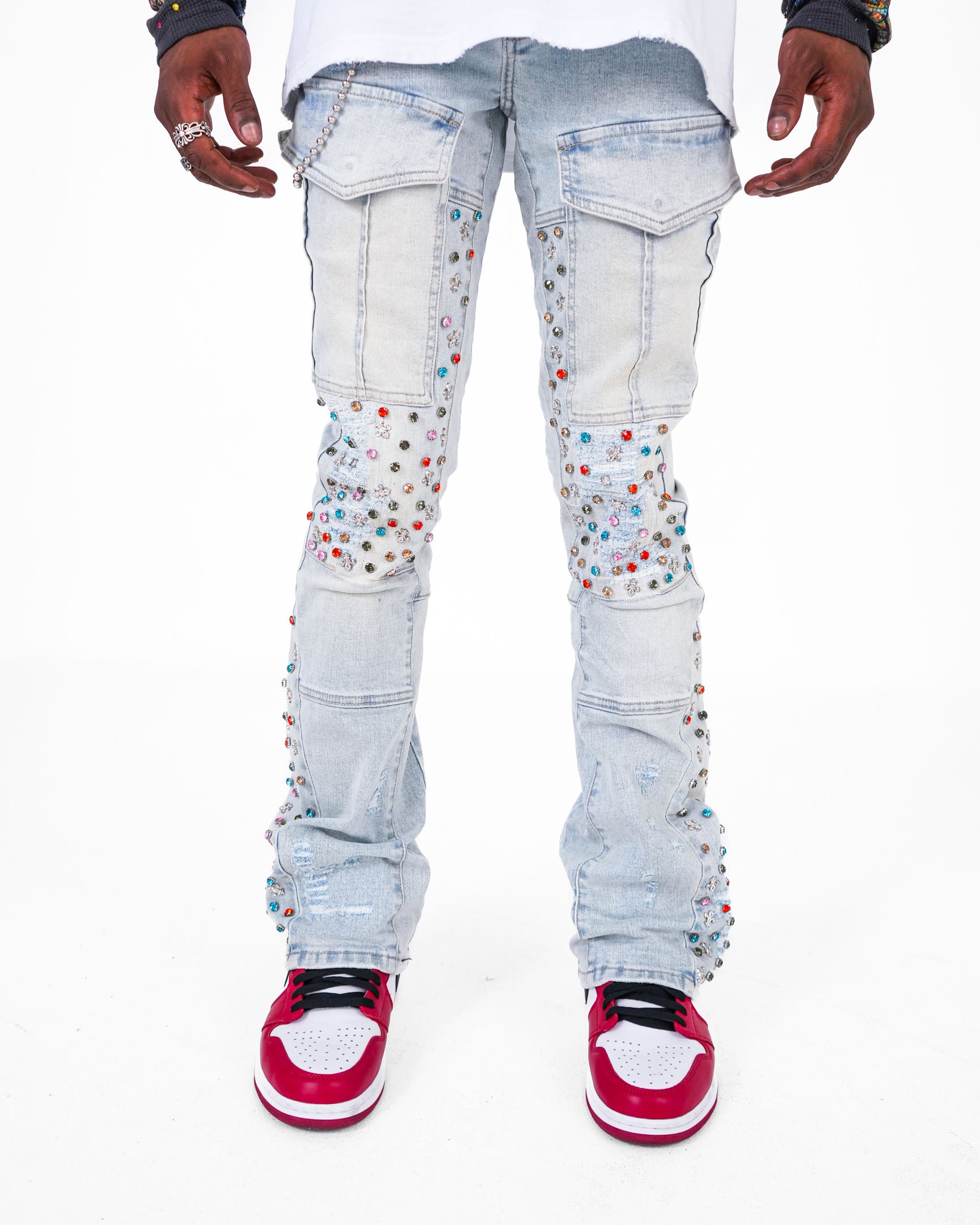 Prism Cargo Denim Jean