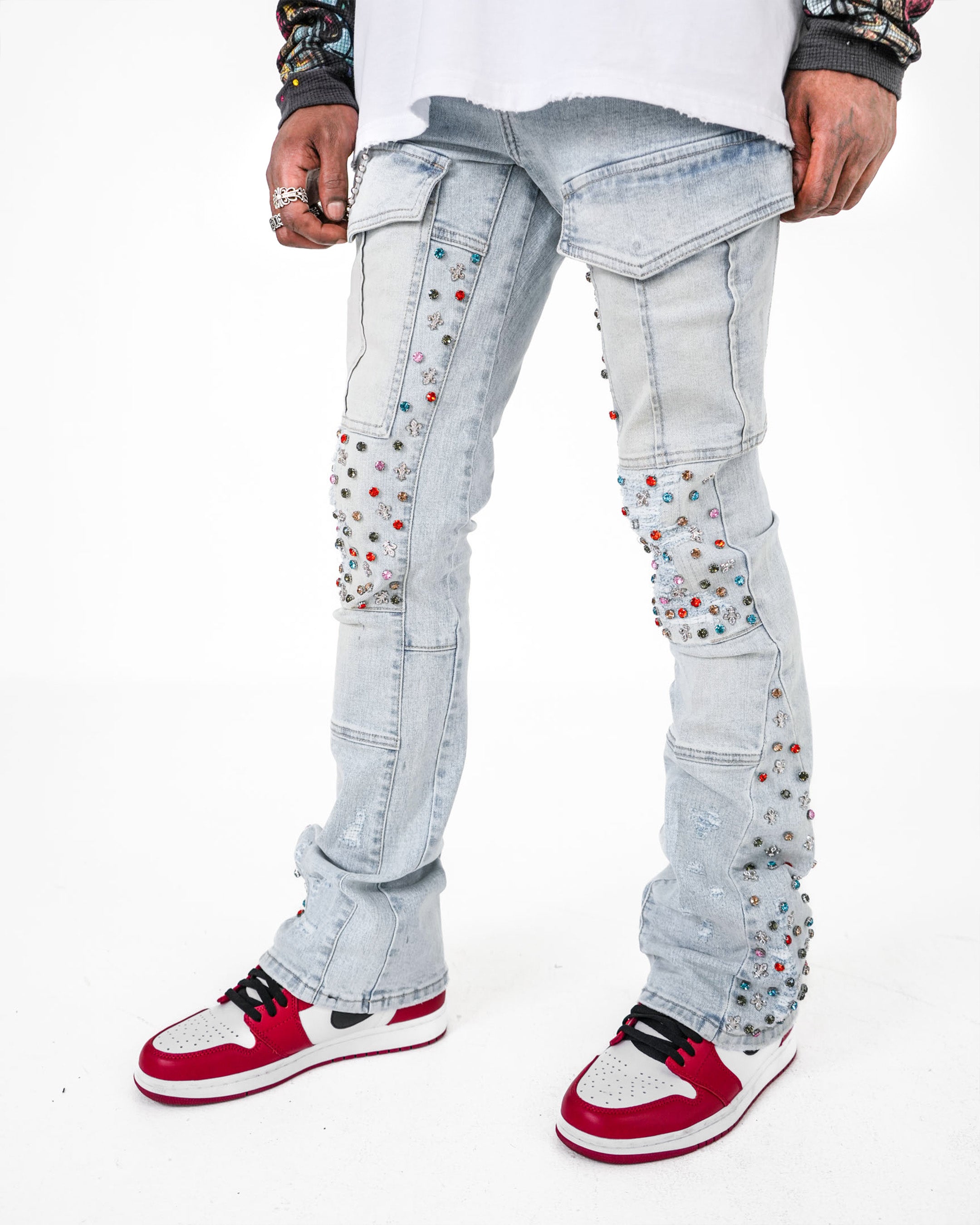 Prism Cargo Denim Jean