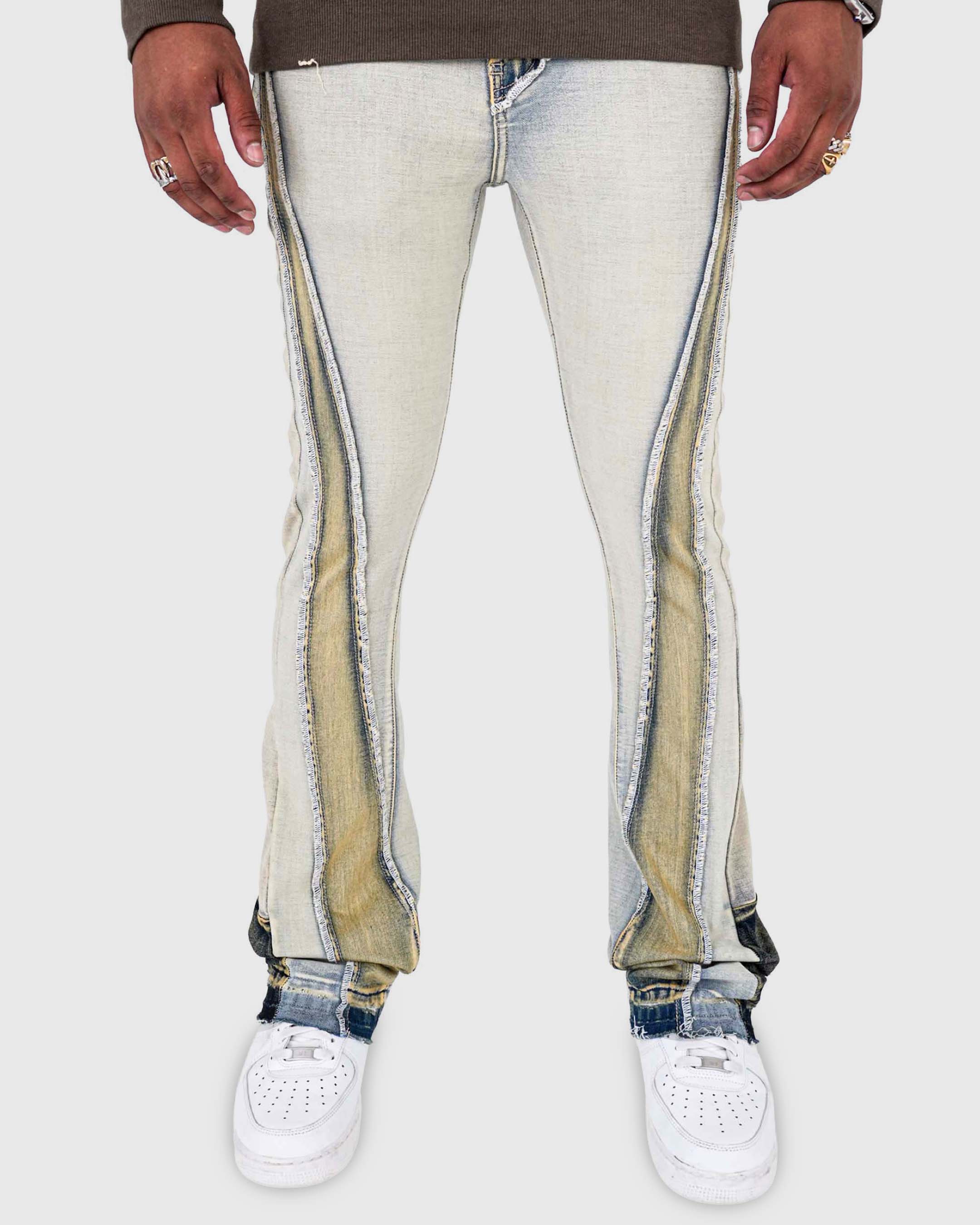 Fracture Denim Jean