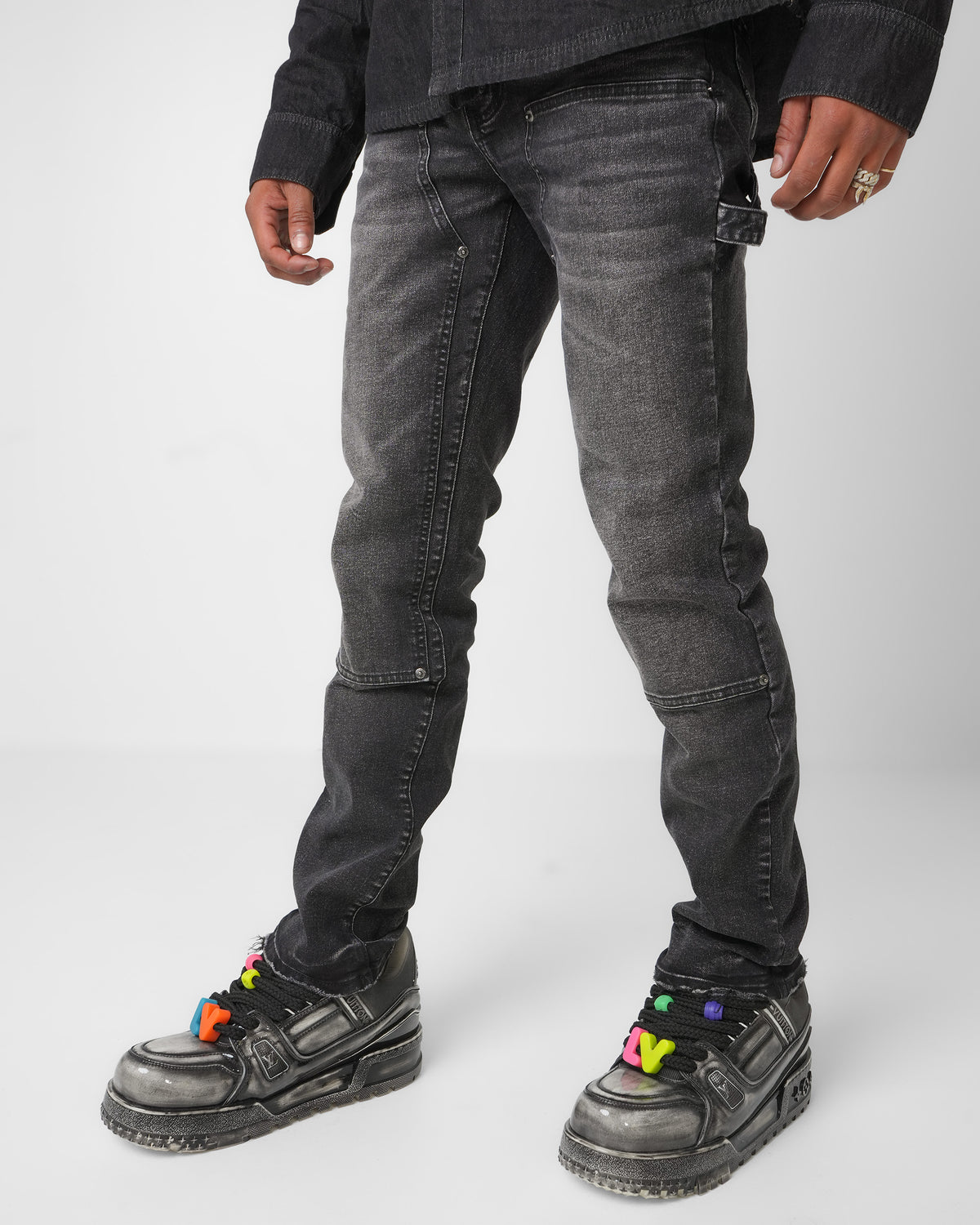Rivetline Black Denim