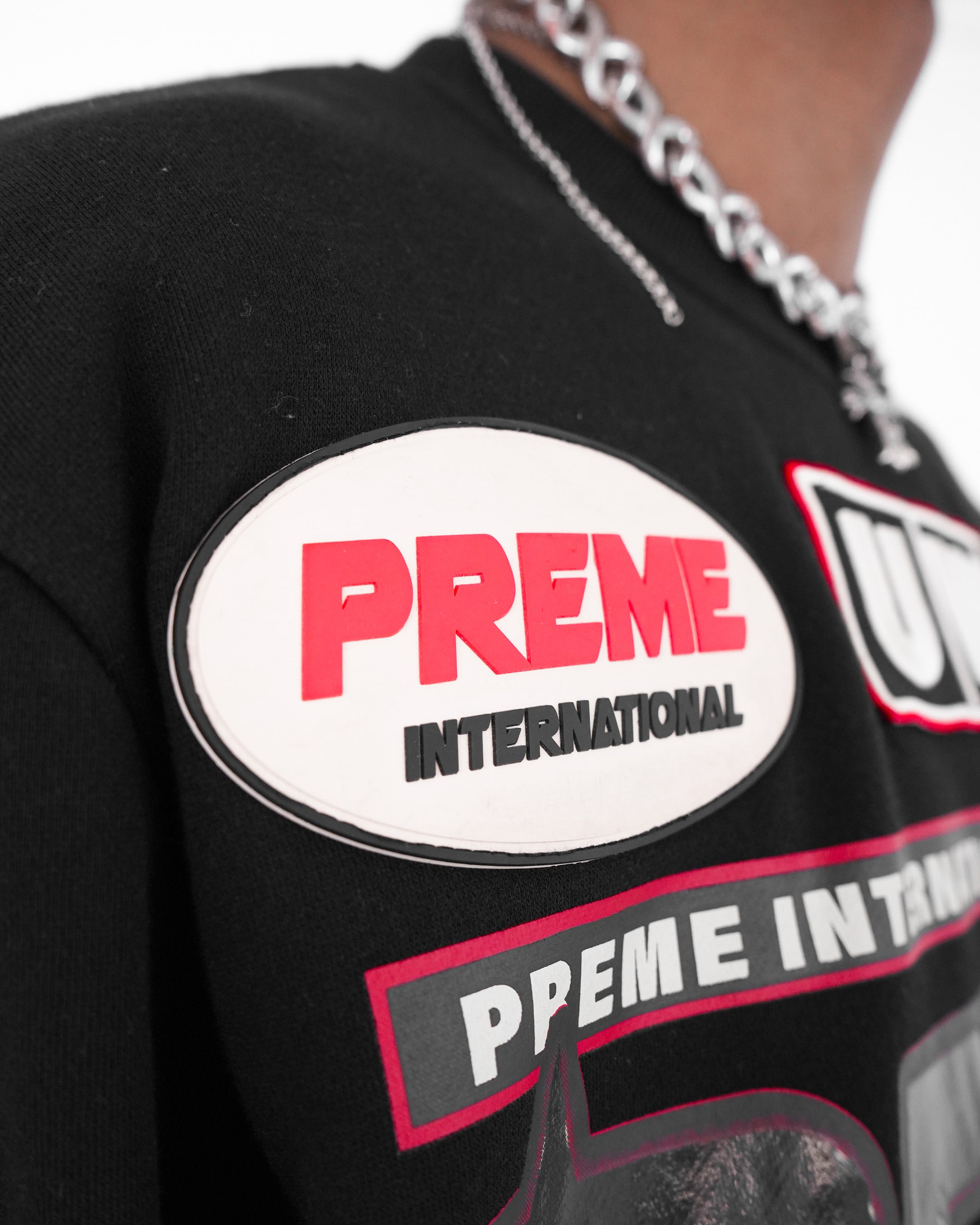 Devils Racing Black Crewneck