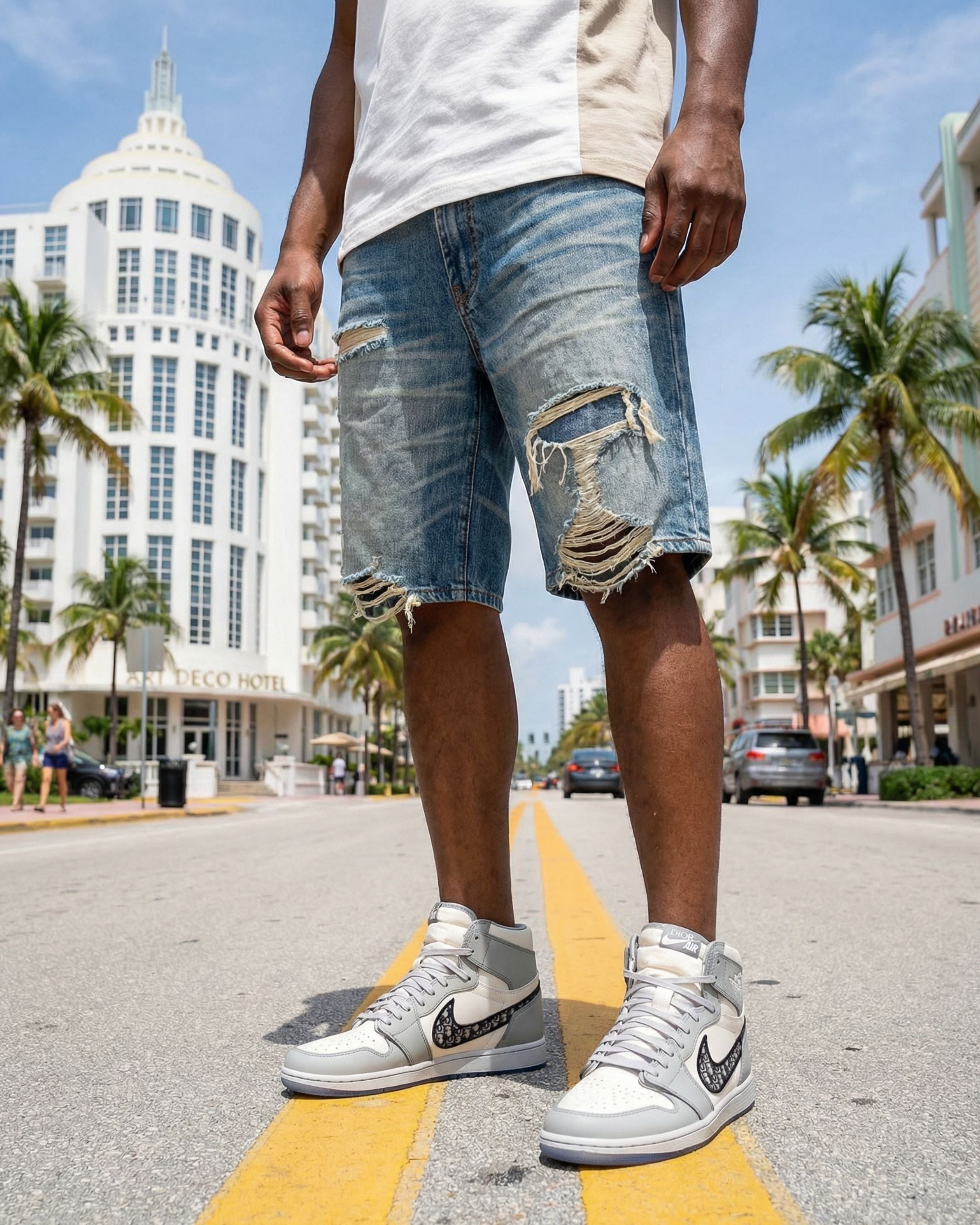 Driftwash Indigo Denim Short