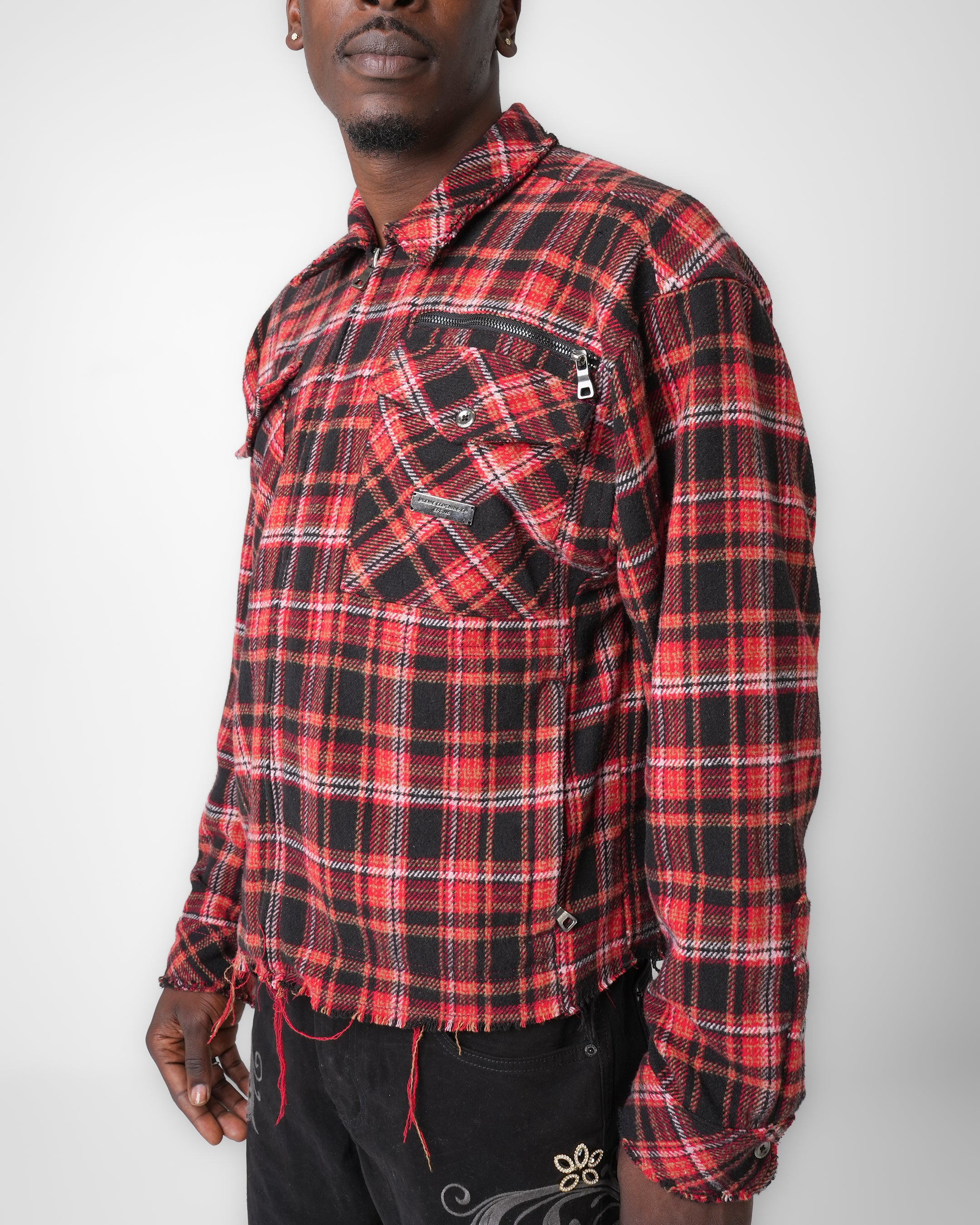 Archangel Crest Bloodwood Flannel Jacket