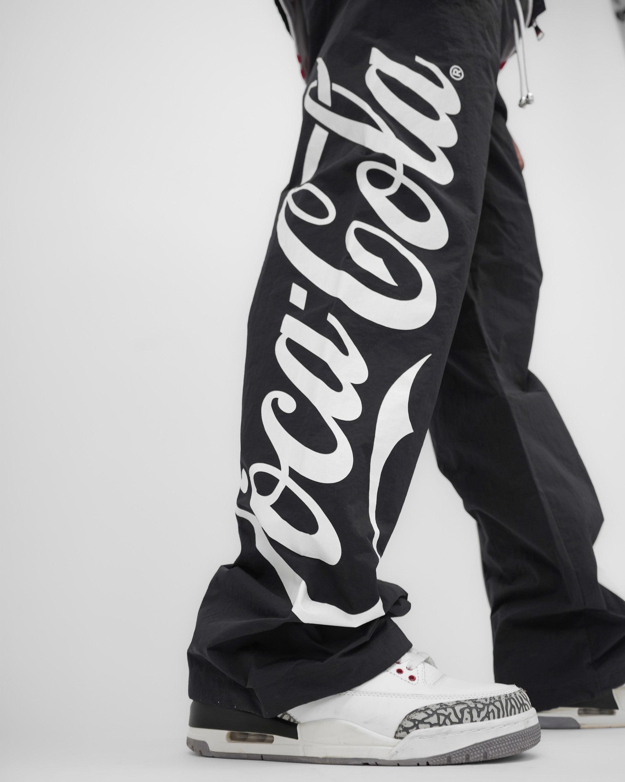 Coca-Cola Refresh Wave Black Track Pants