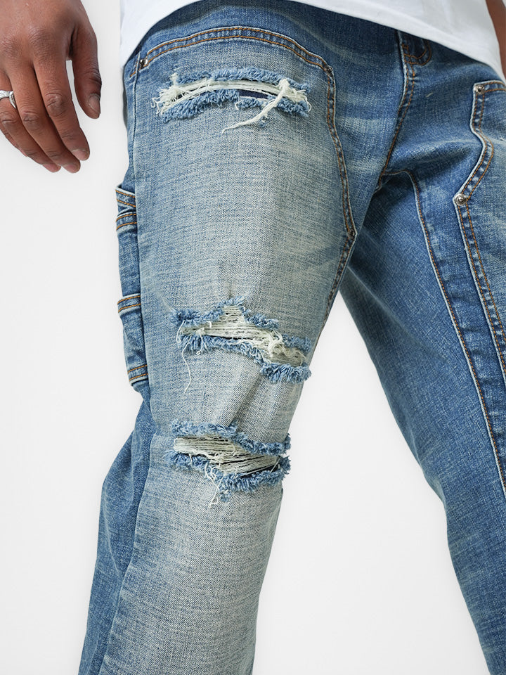 Breakline Utility Indigo Denim