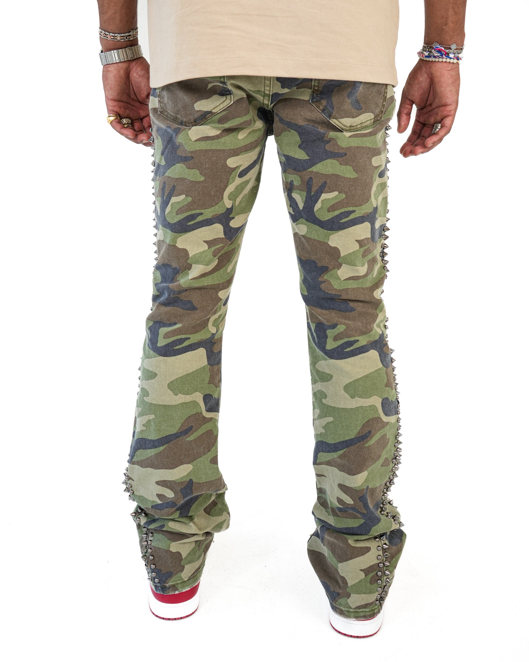 Battlefront Studded Camo Jean