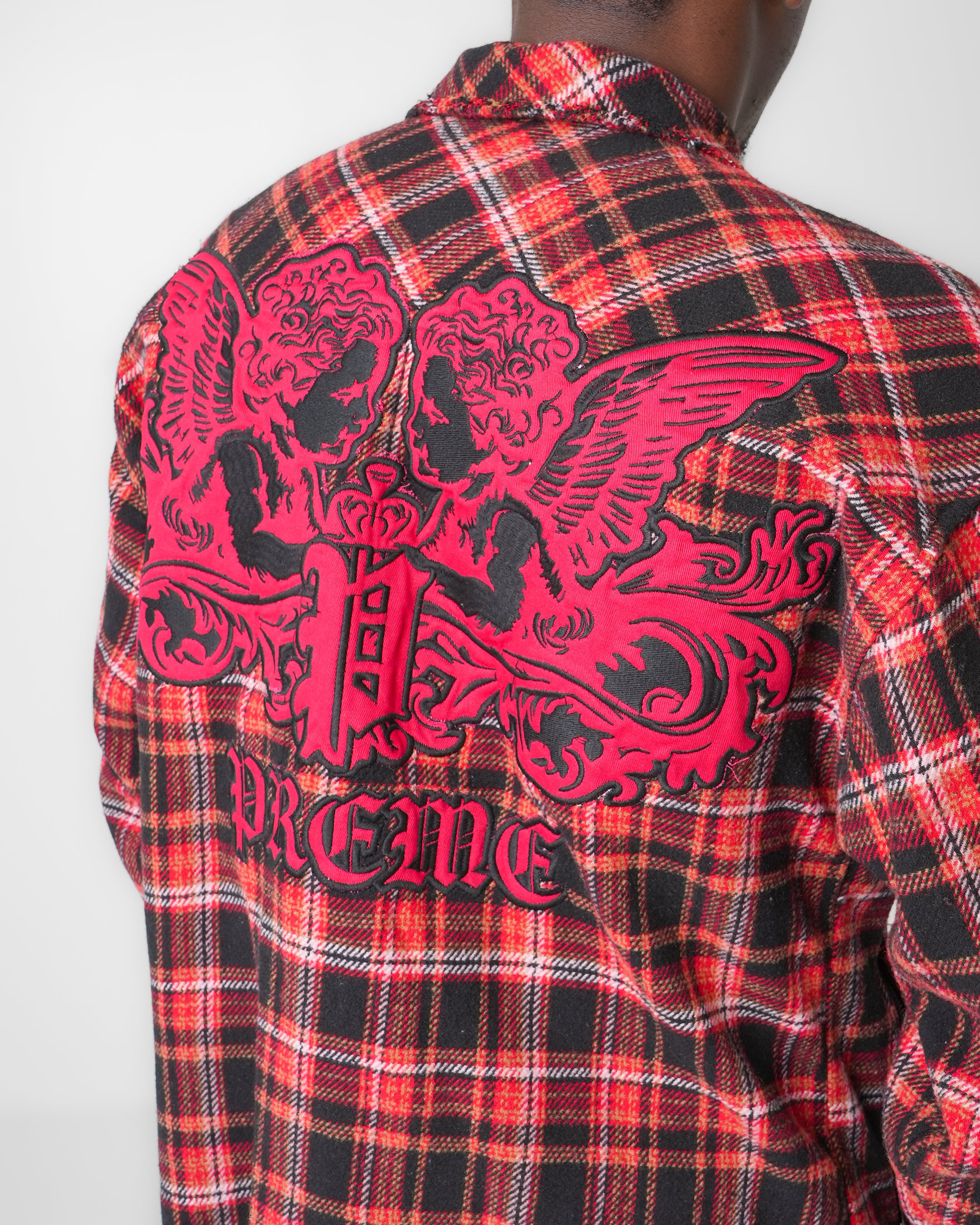 Archangel Crest Bloodwood Flannel Jacket