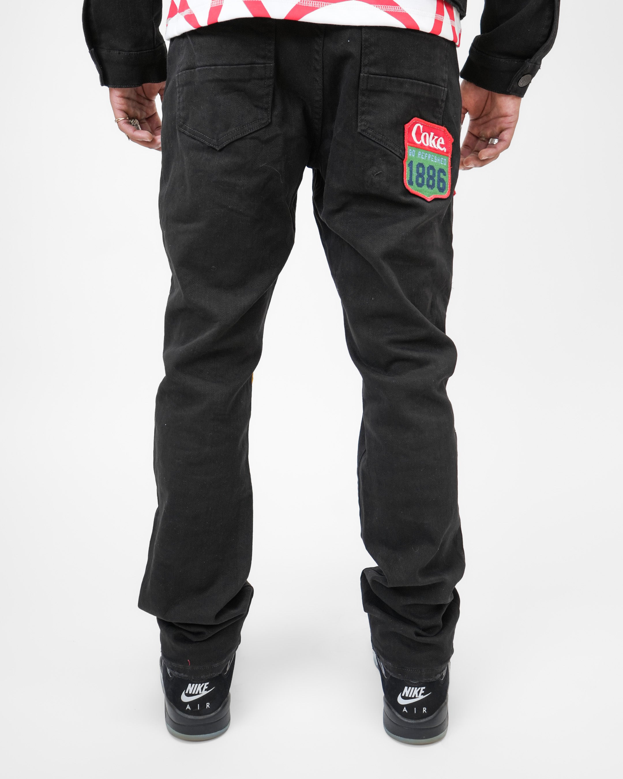 Coca-Cola Neon Postcard Black Denim