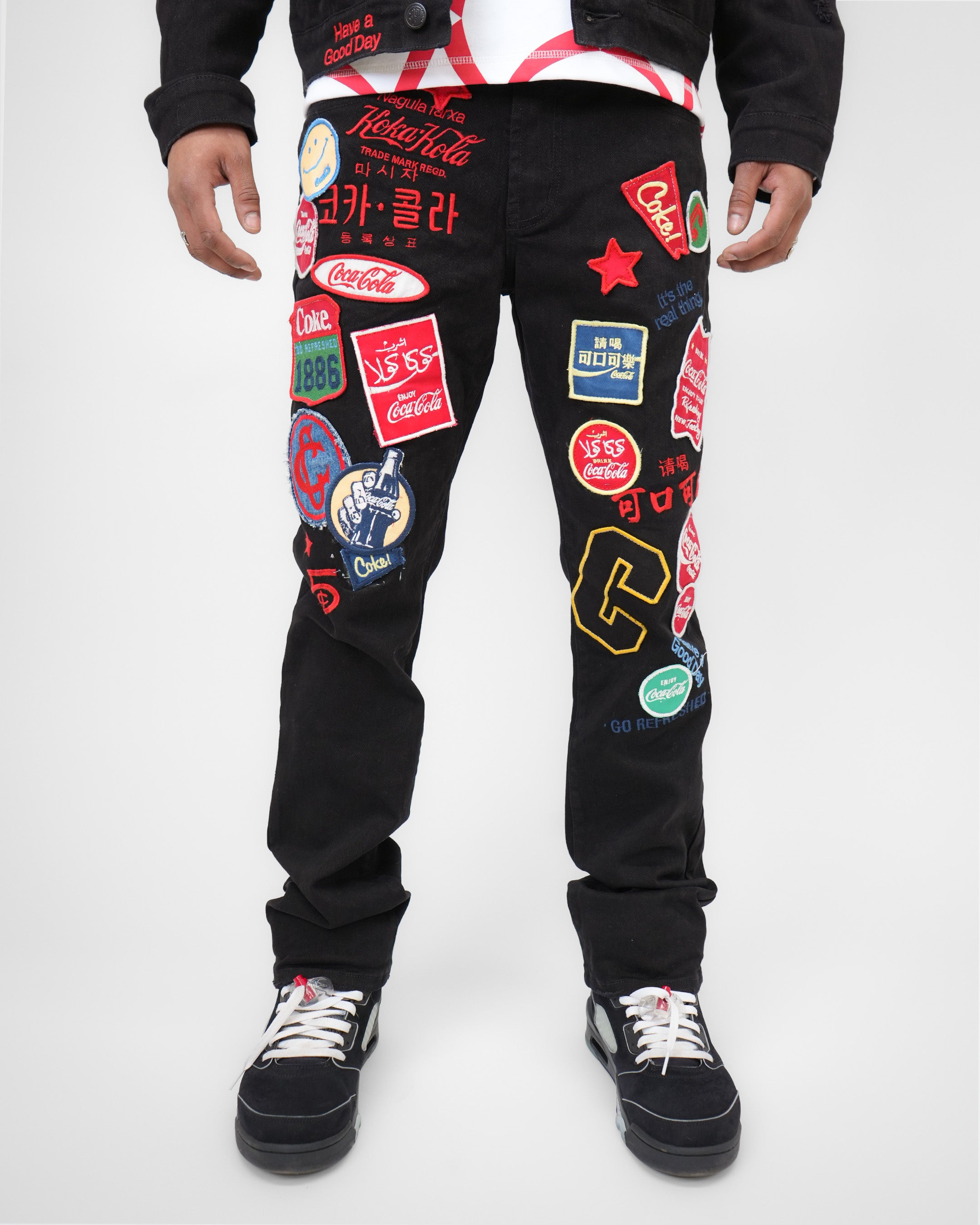 Coca-Cola Neon Postcard Black Denim