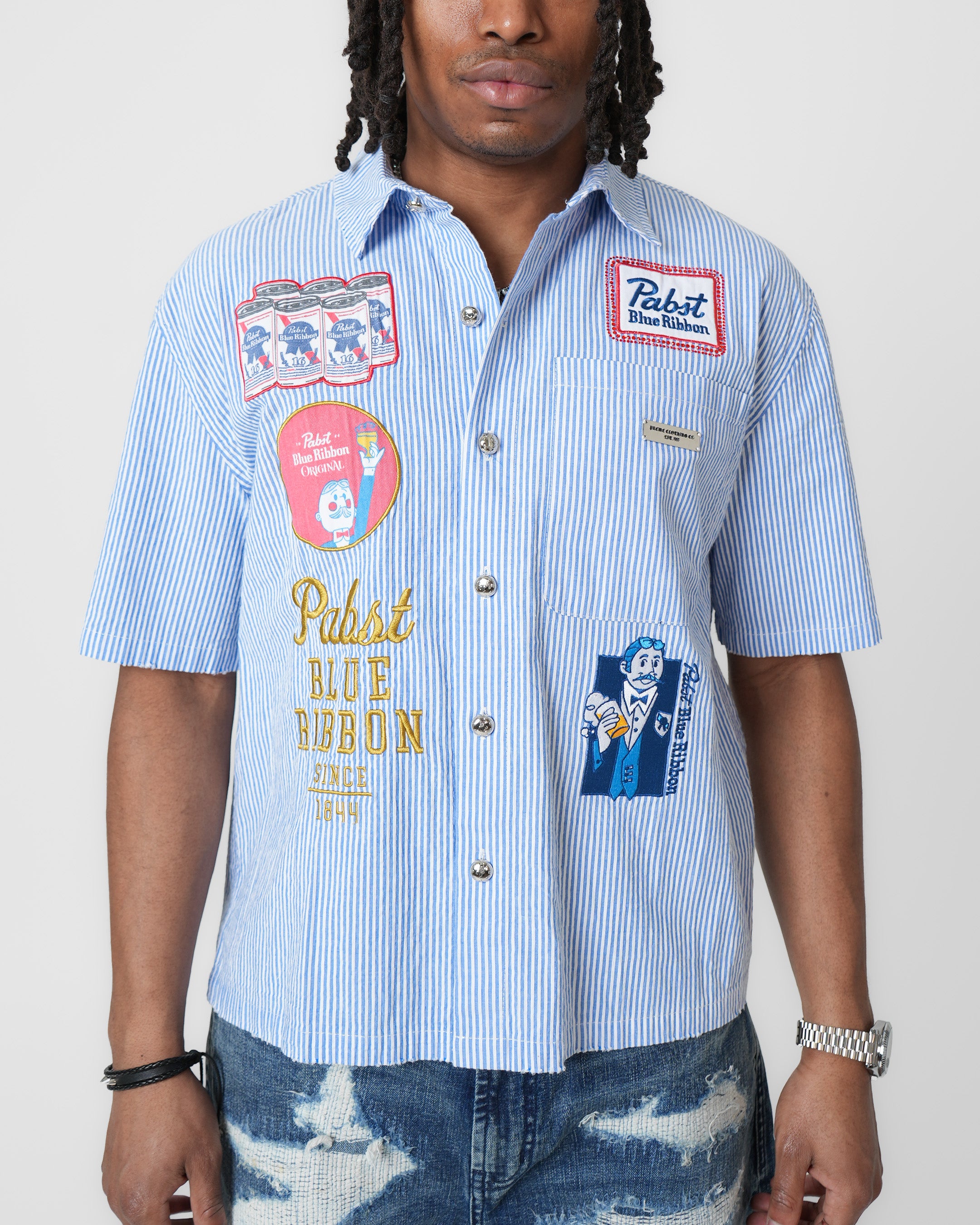 Pabst Blue Ribbon Heritage Mechanic Shirt | PREME