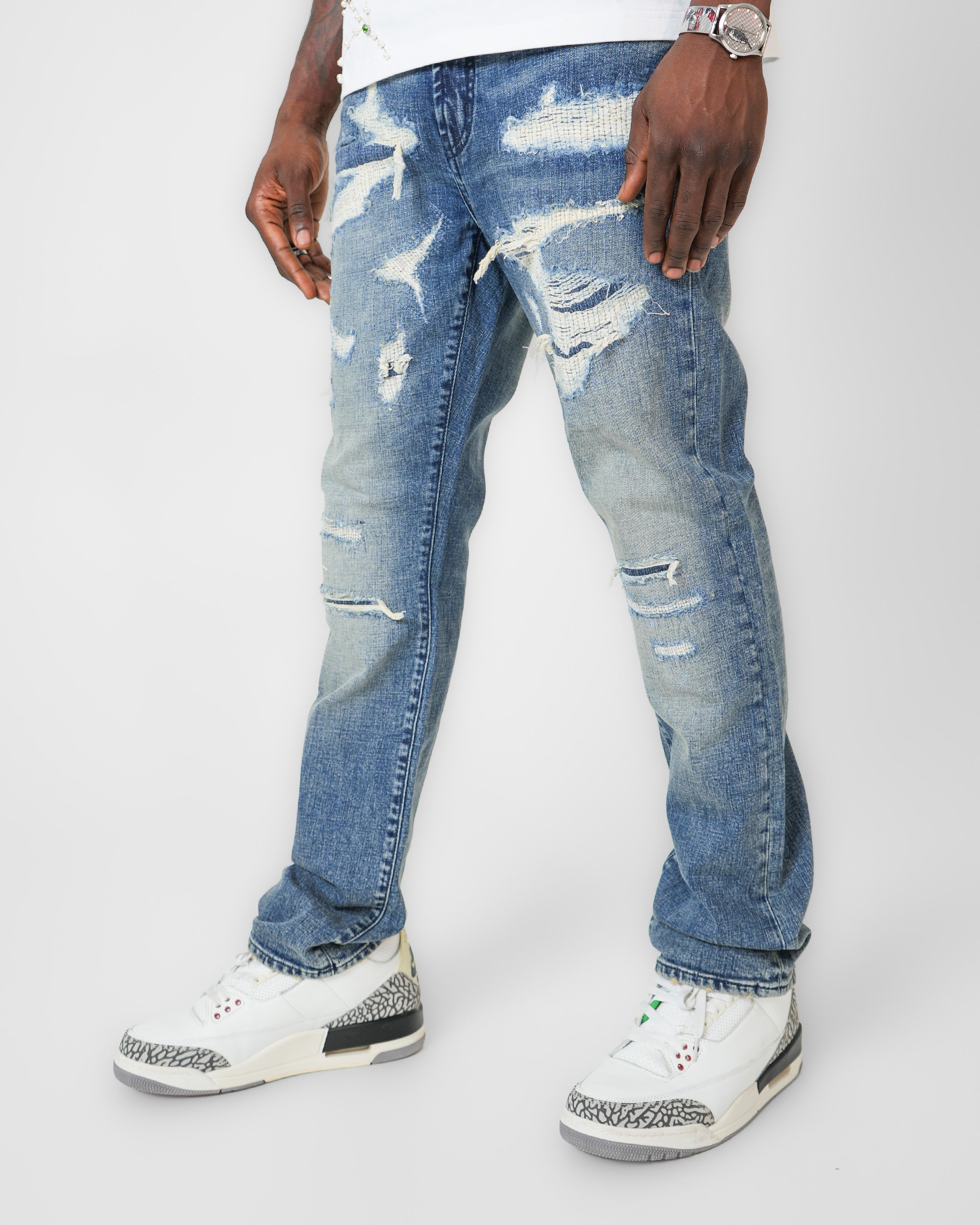 Breakline Indigo Denim Jean