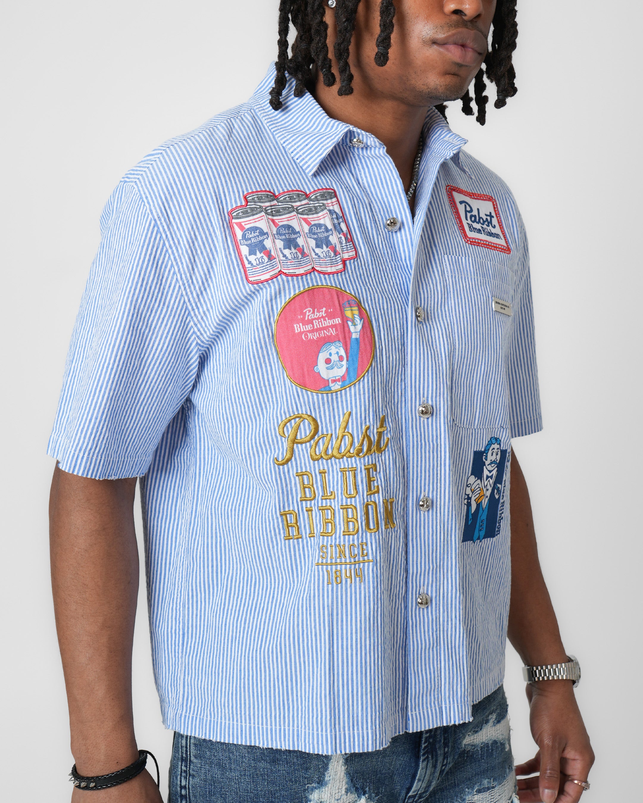 Pabst Blue Ribbon Heritage Mechanic Shirt