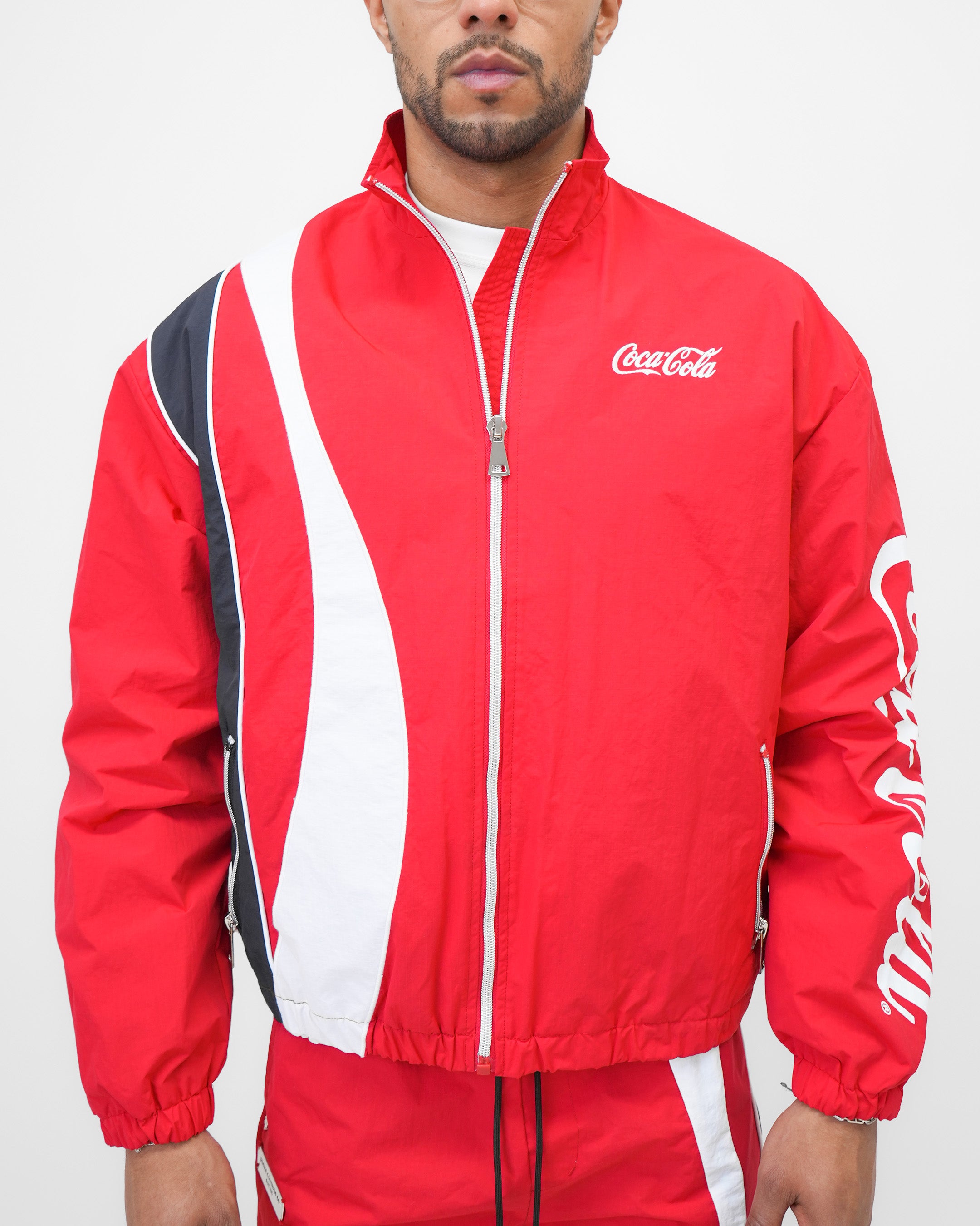 Coca-Cola Classic Wave Red Track Jacket