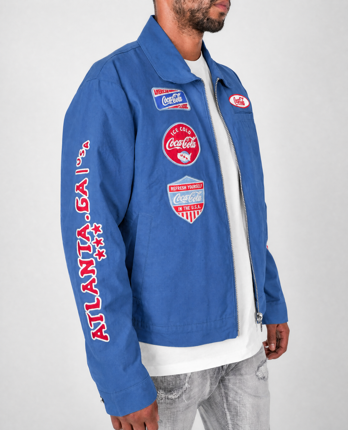 Coca-Cola Legacy Sky Blue Jacket