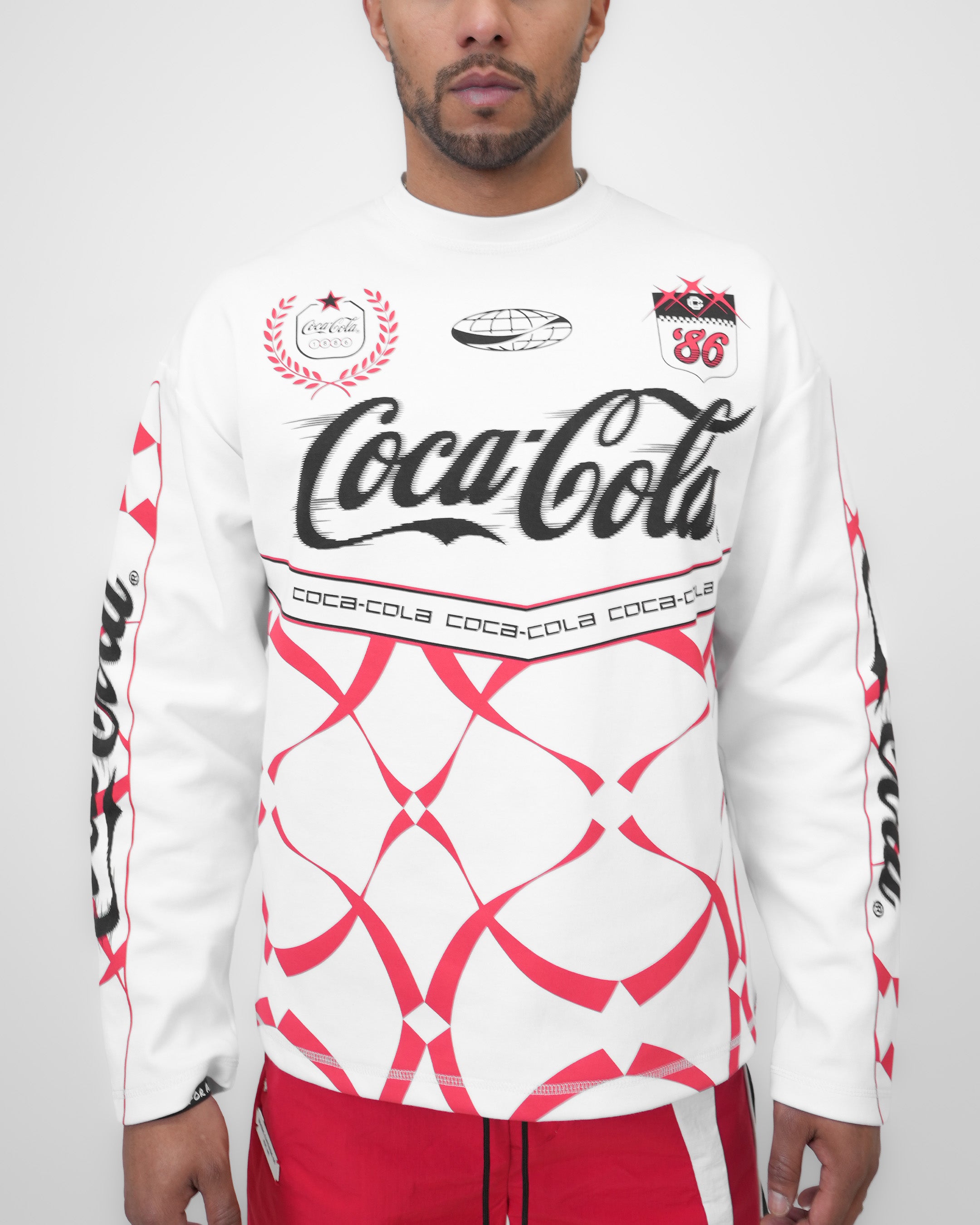 Coca-Cola Osaka Crimson Lights Crewneck