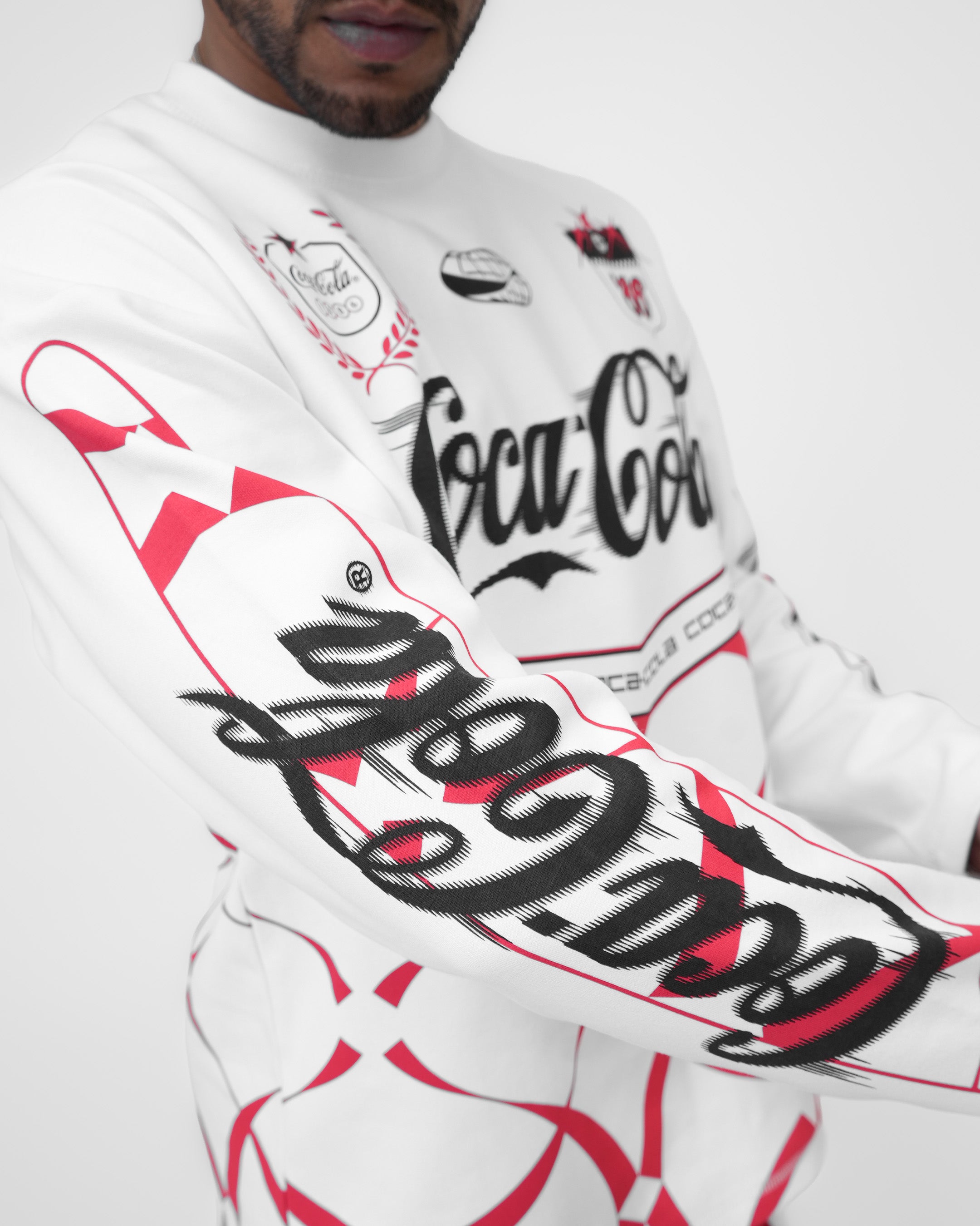 Coca-Cola Osaka Crimson Lights Crewneck