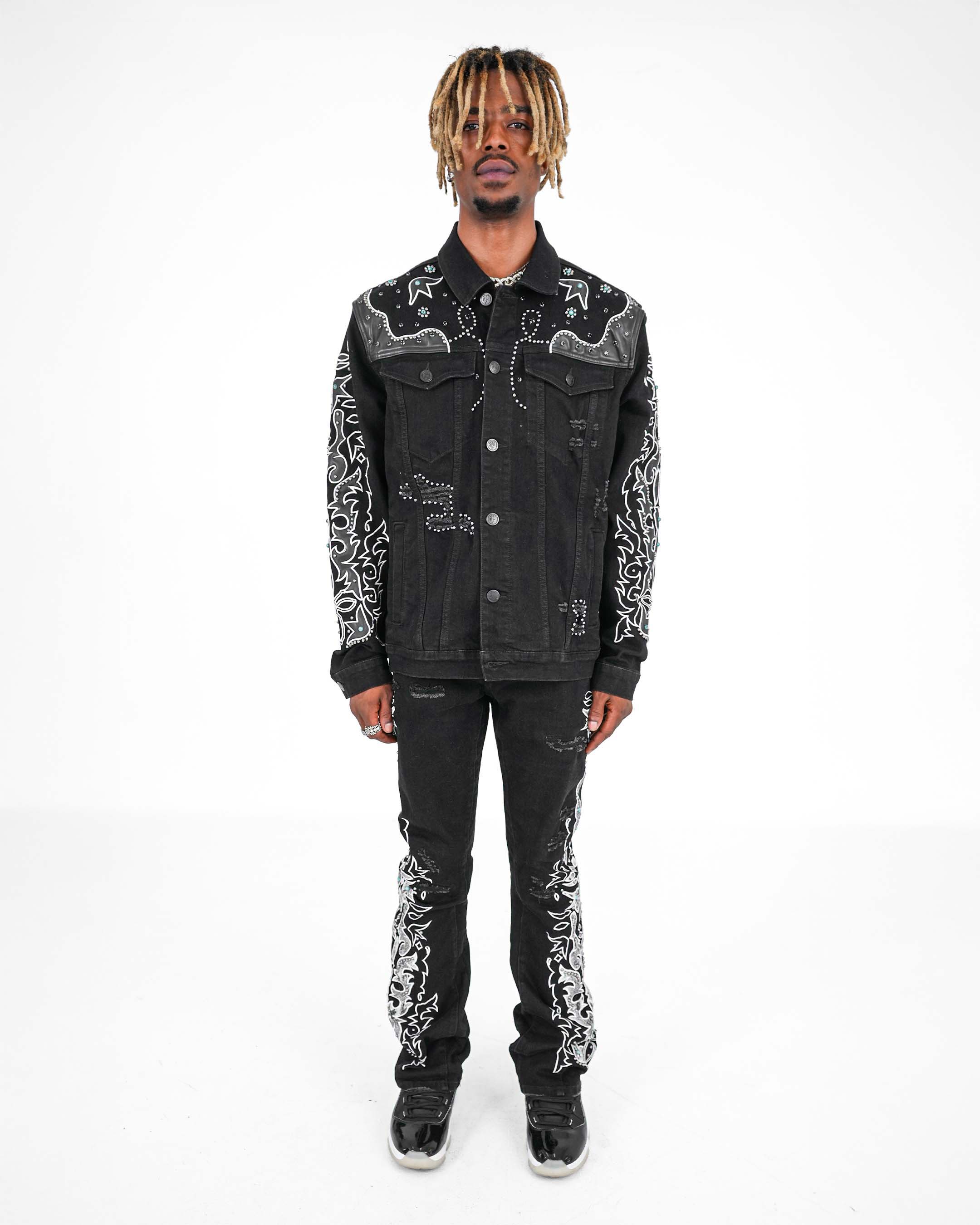 Wild Frontier Black Denim Jean