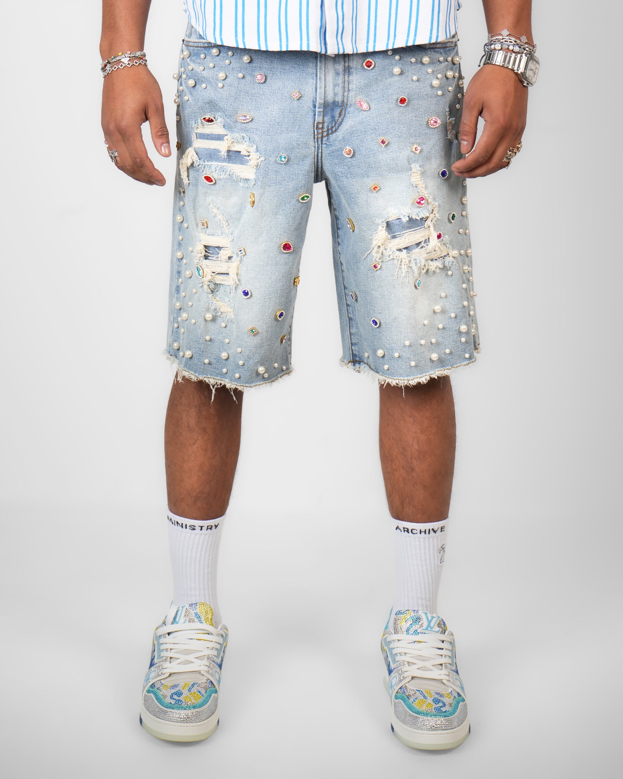 Pearlfield Indigo Denim Short