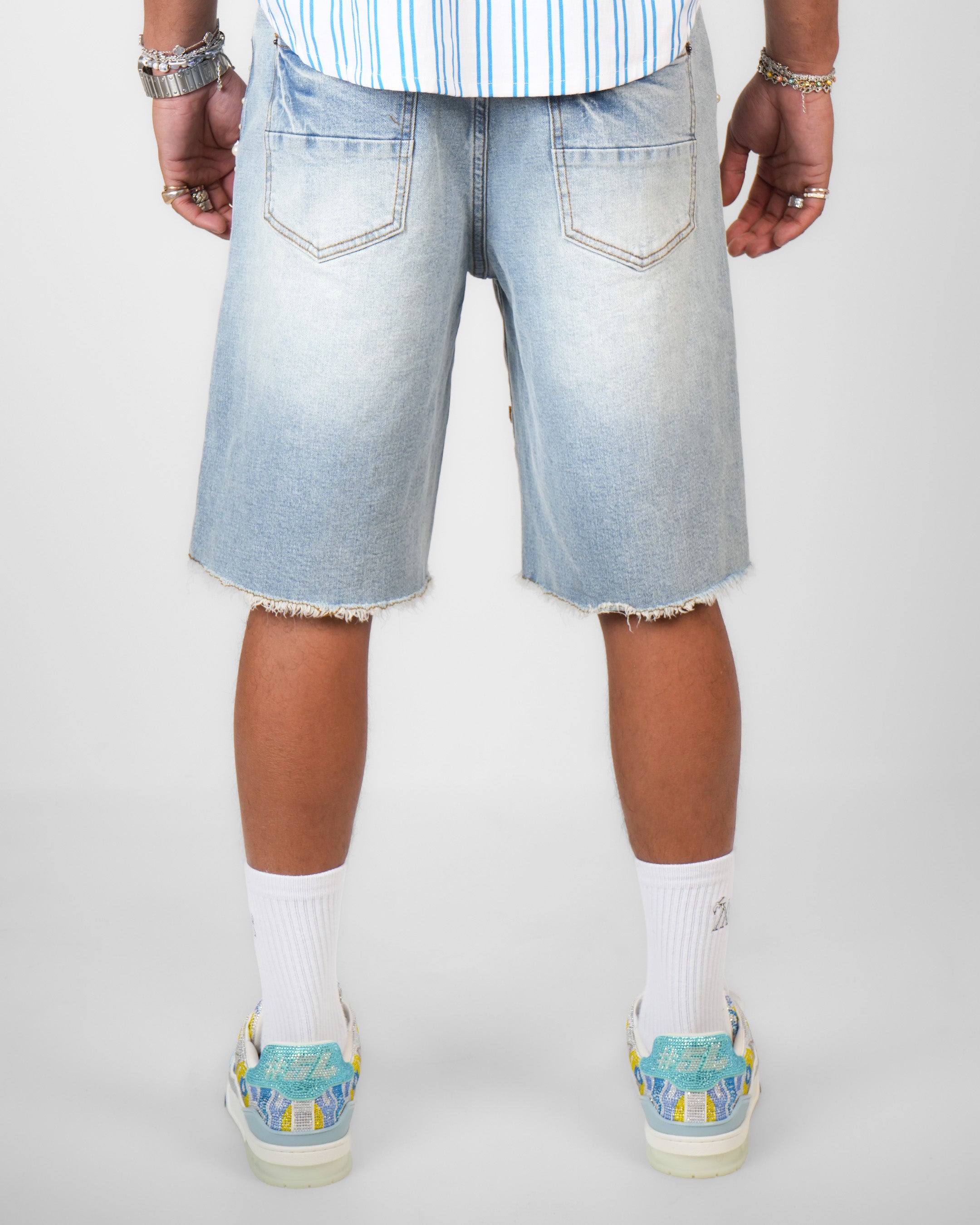 Pearlfield Indigo Denim Short