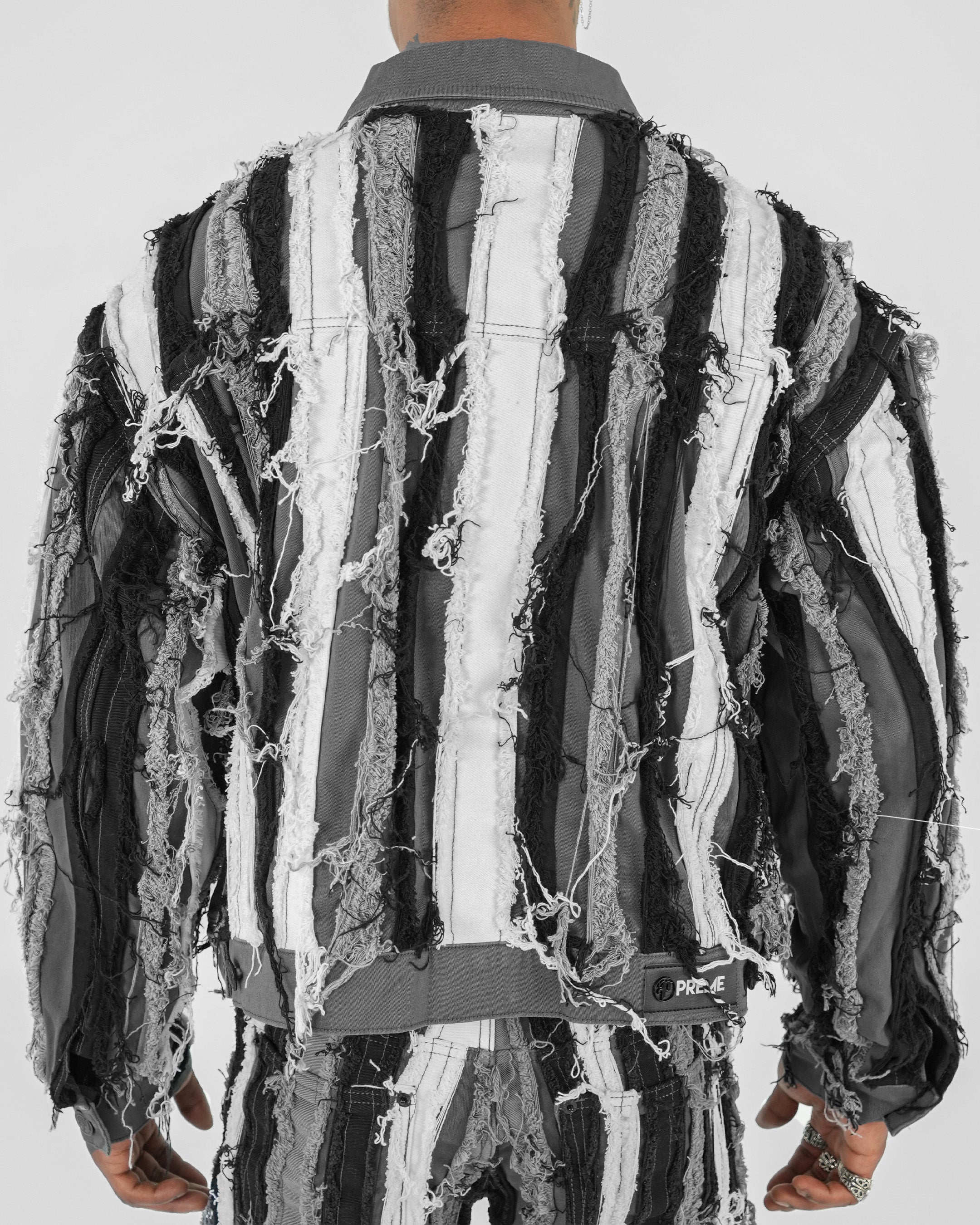 Trinity Distressed Denim Jacket