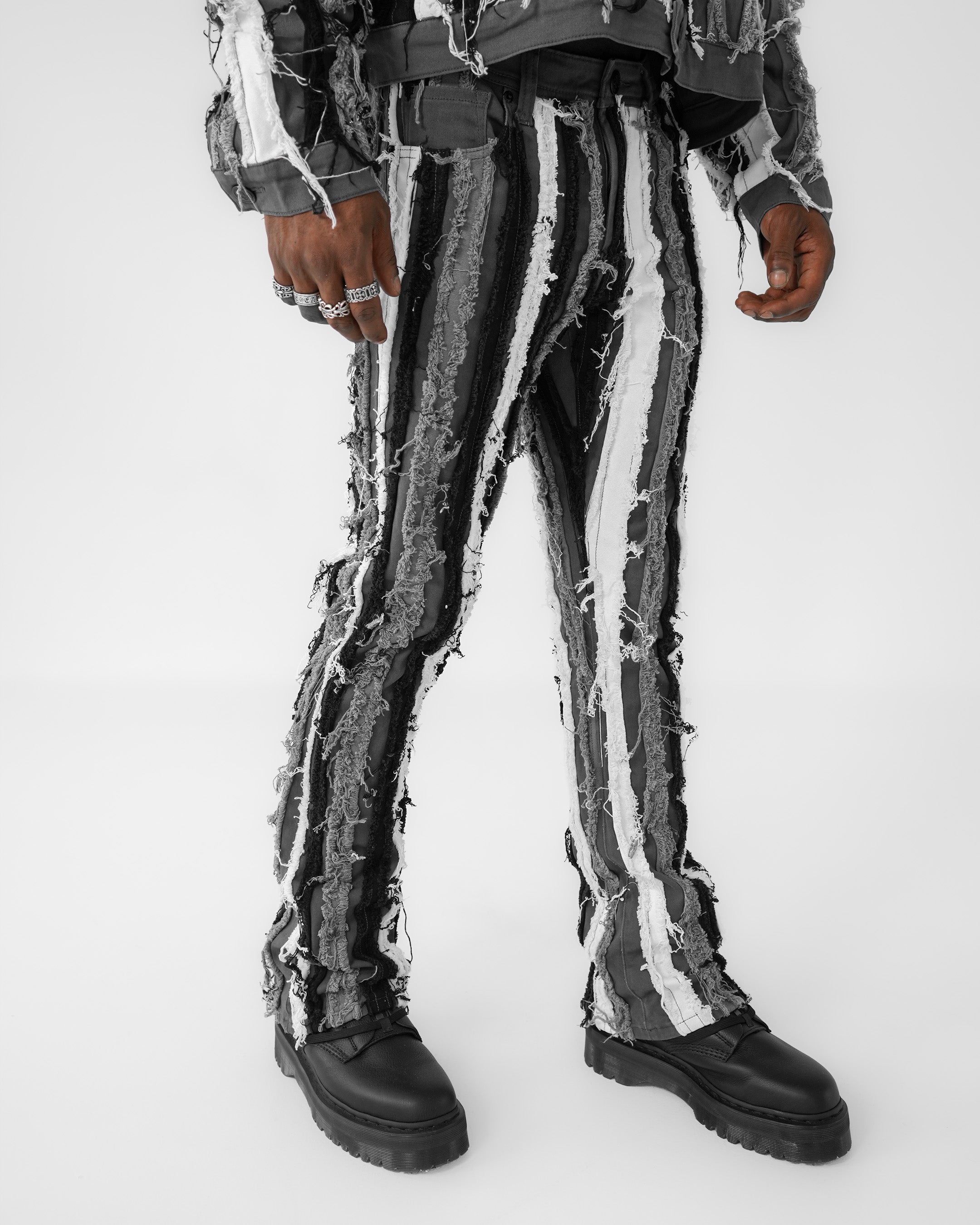 Trinity Distressed Denim Jean