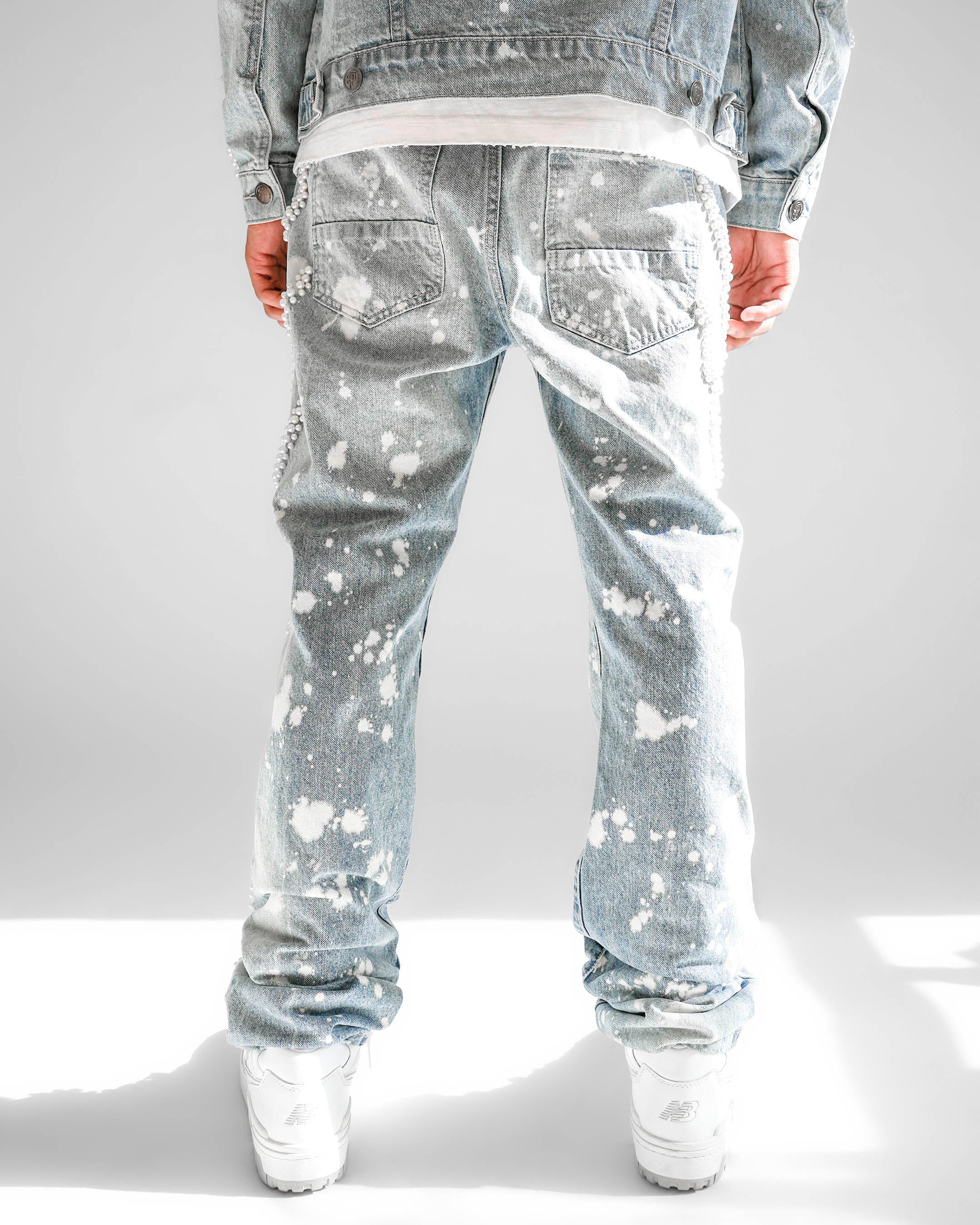 Preme Devotion Pearl Light Indigo Denim Jean
