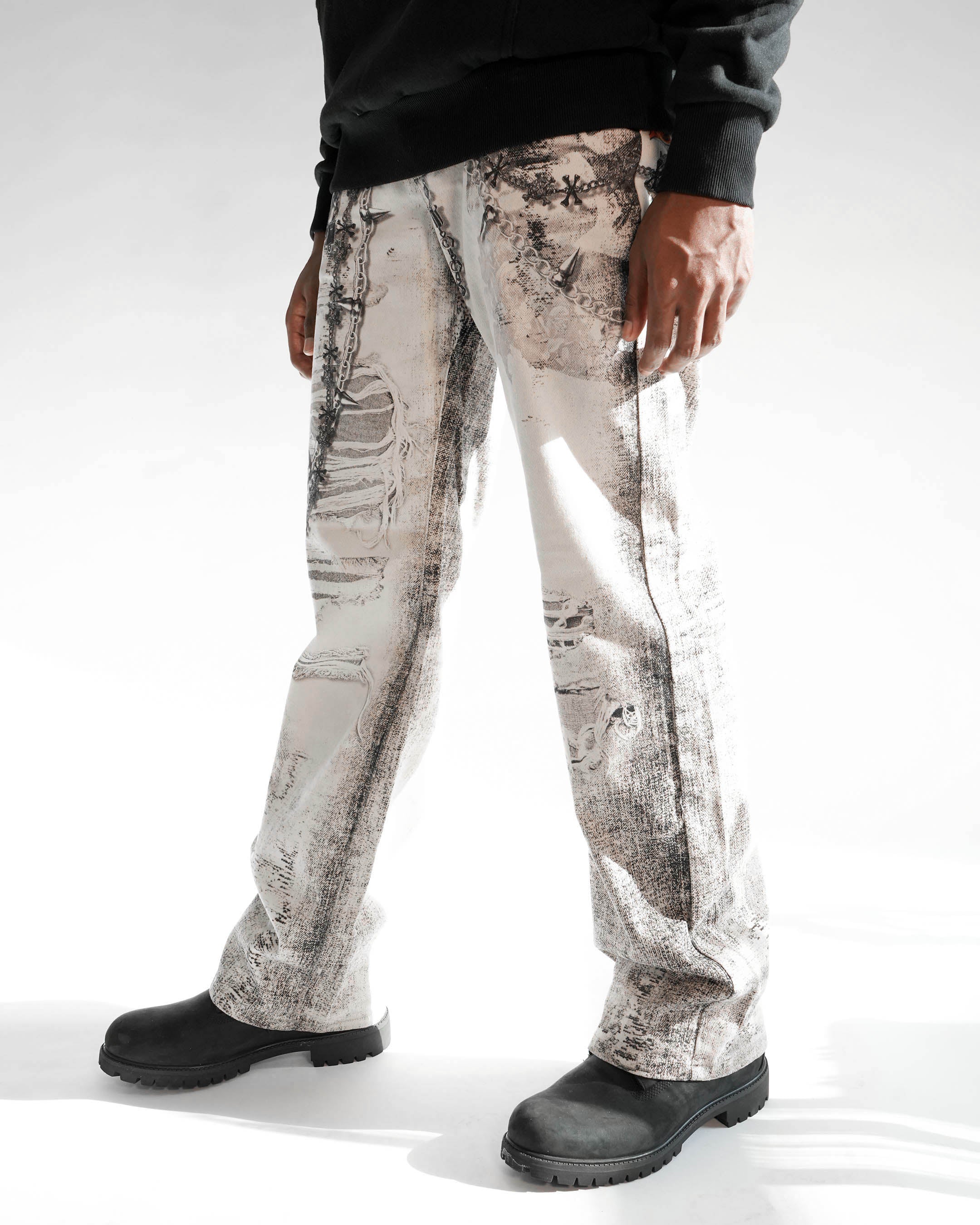 Preme Dominion Links Grey Denim Jean