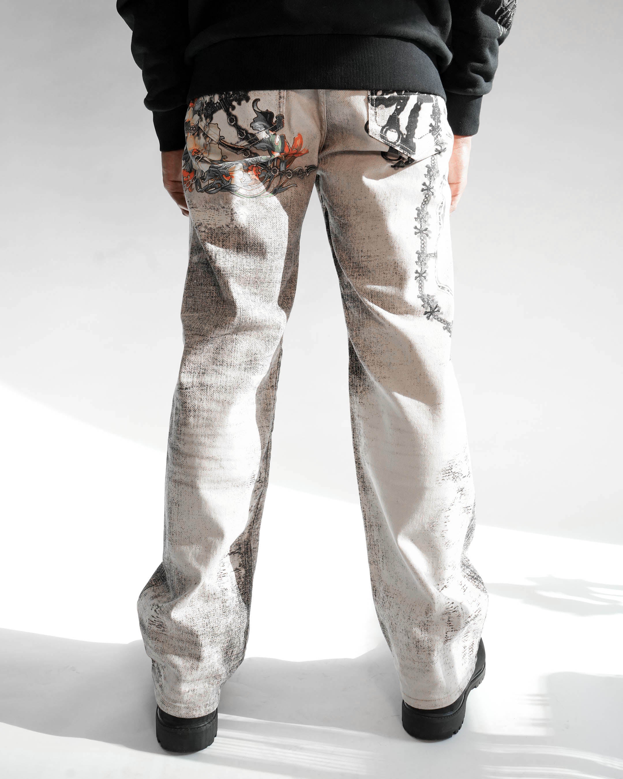 Preme Dominion Links Grey Denim Jean