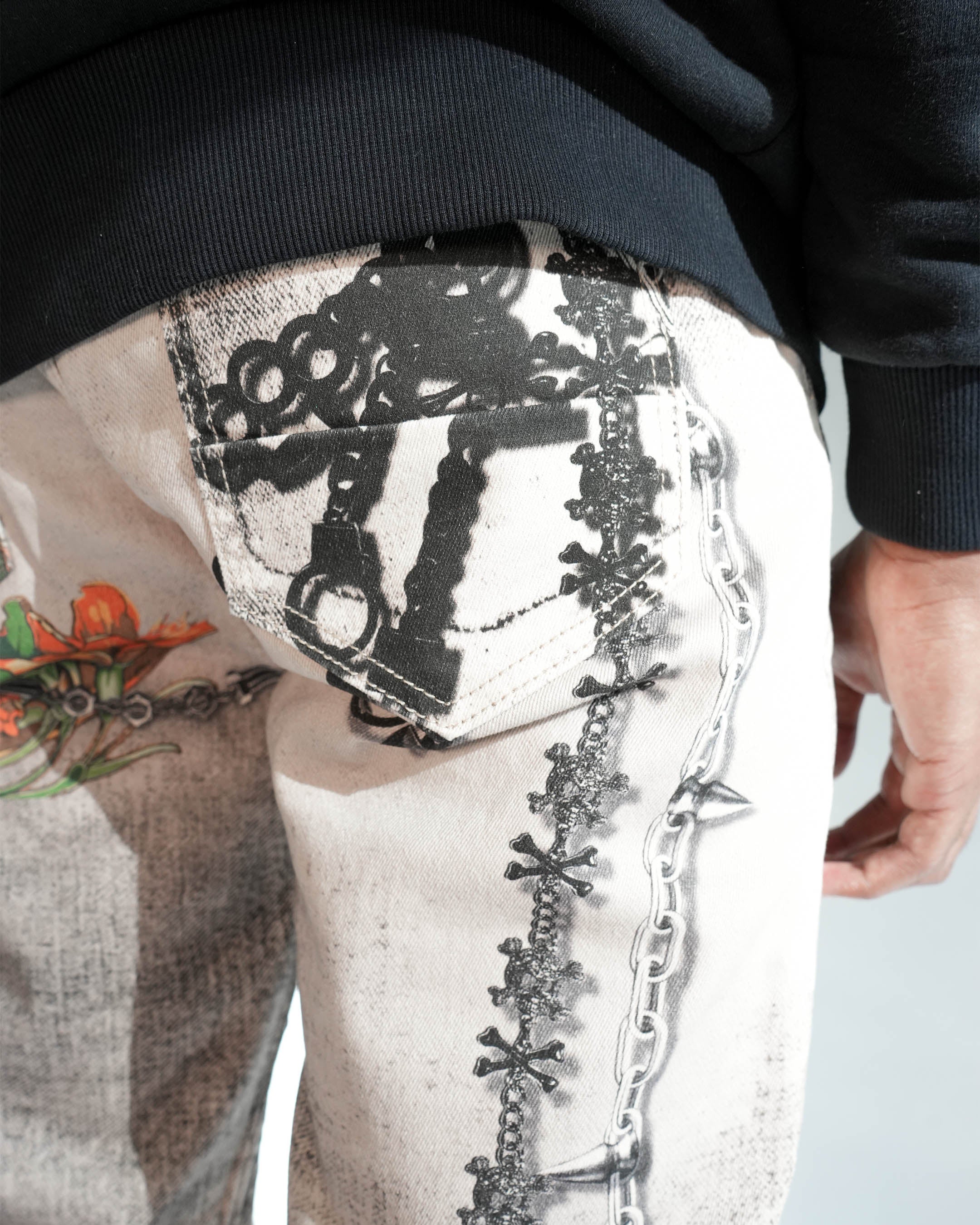 Preme Dominion Links Grey Denim Jean