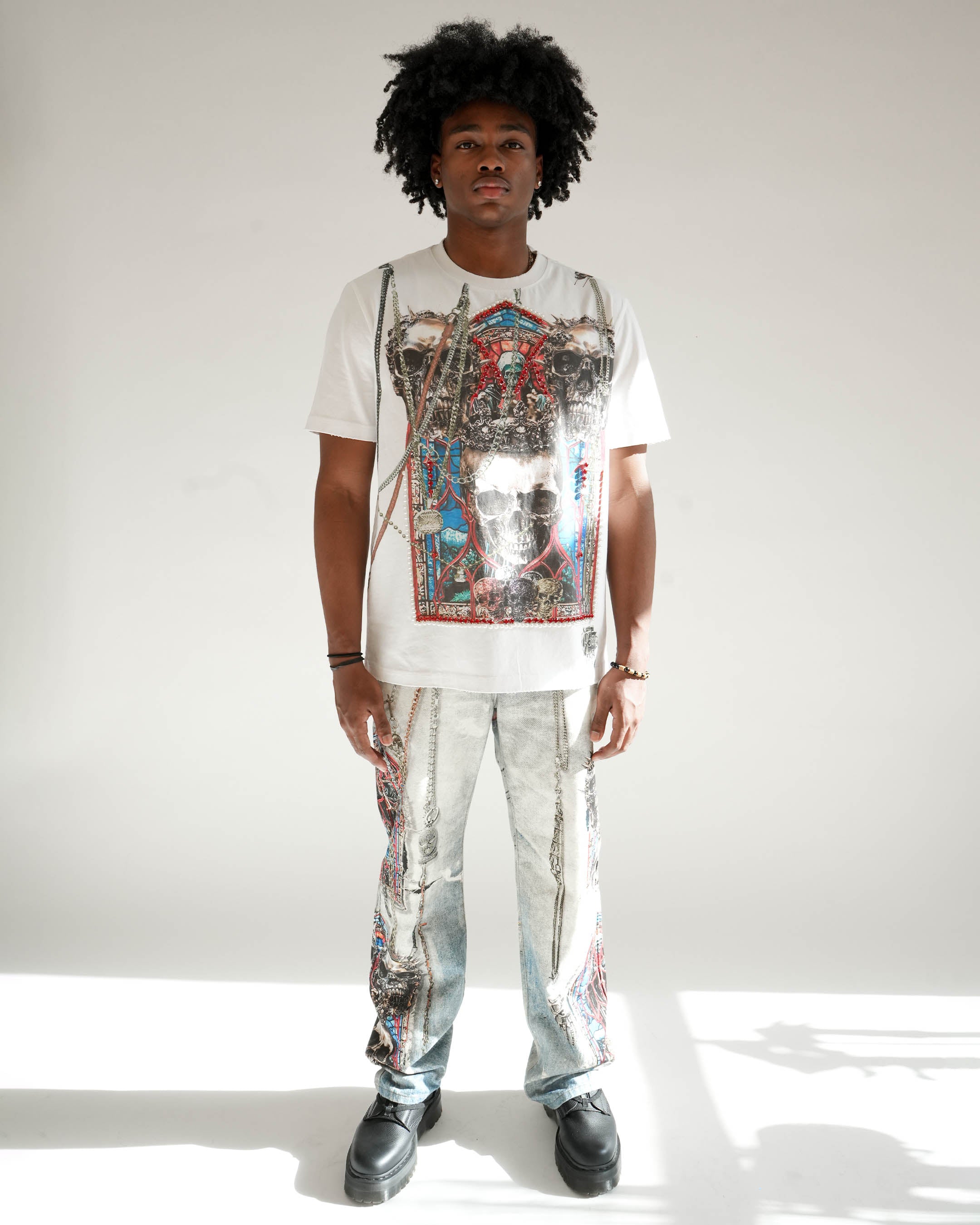 Preme Purgatory Chains White T-Shirt
