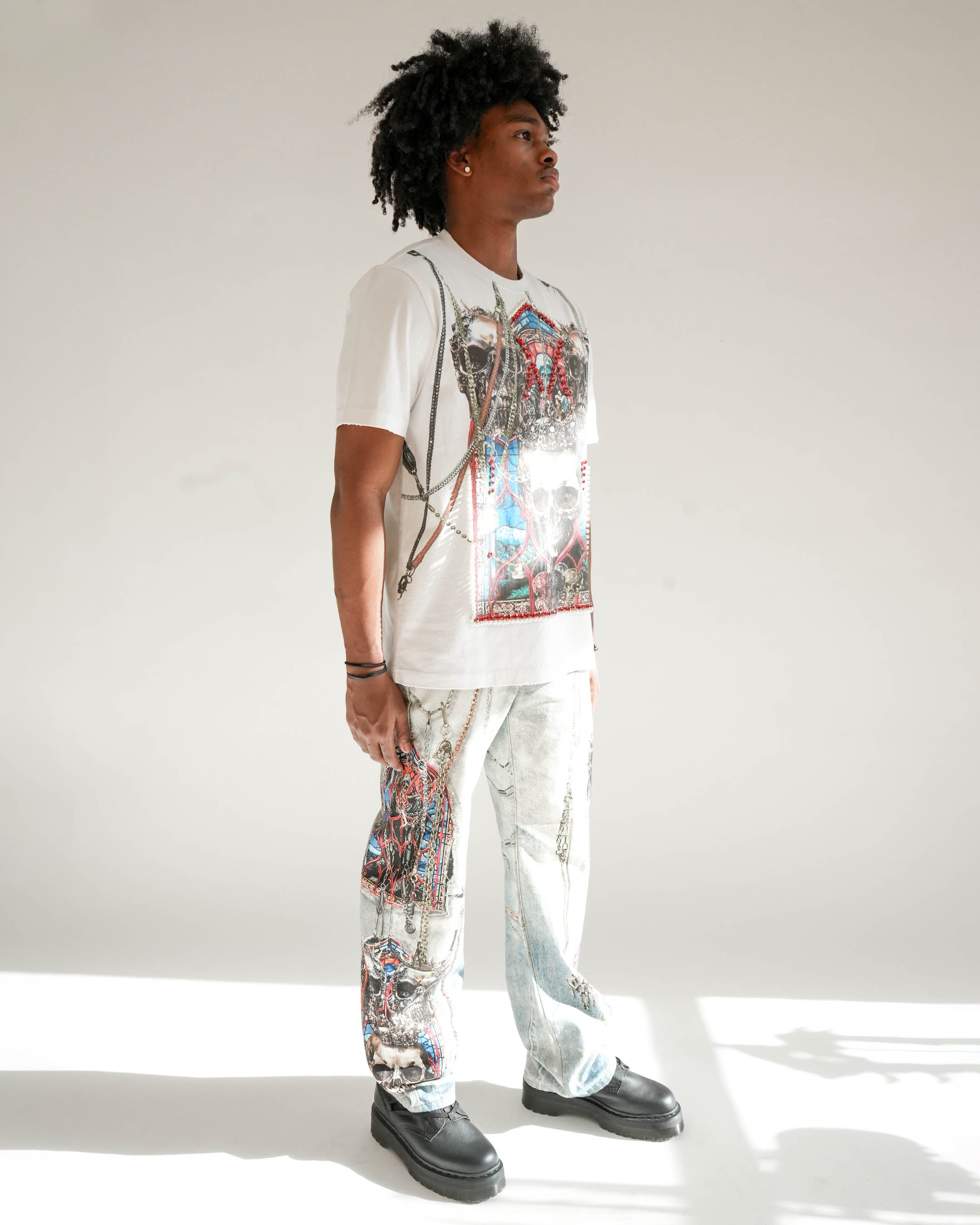 Preme Purgatory Chains White T-Shirt