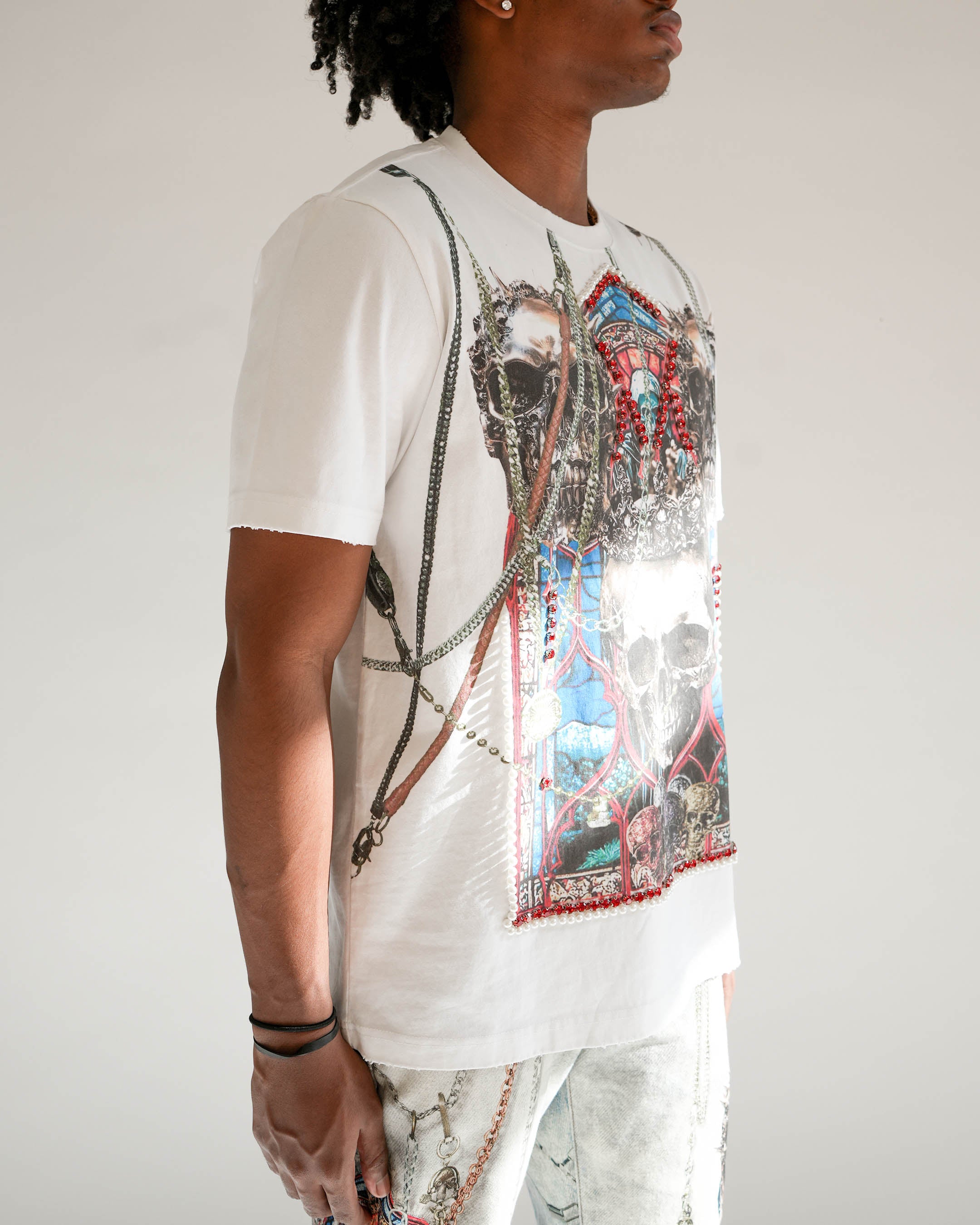 Preme Purgatory Chains White T-Shirt
