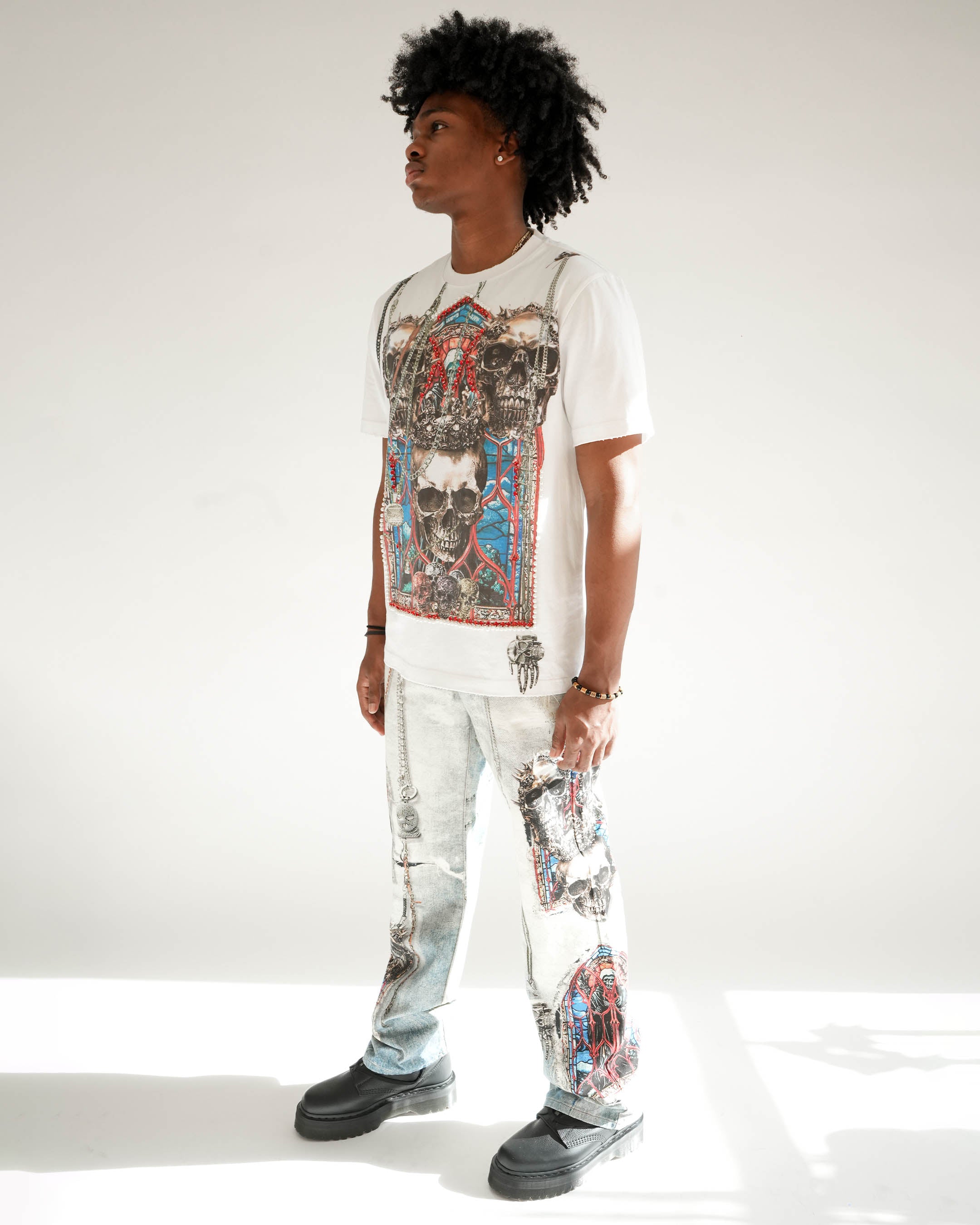 Preme Purgatory Chains White T-Shirt