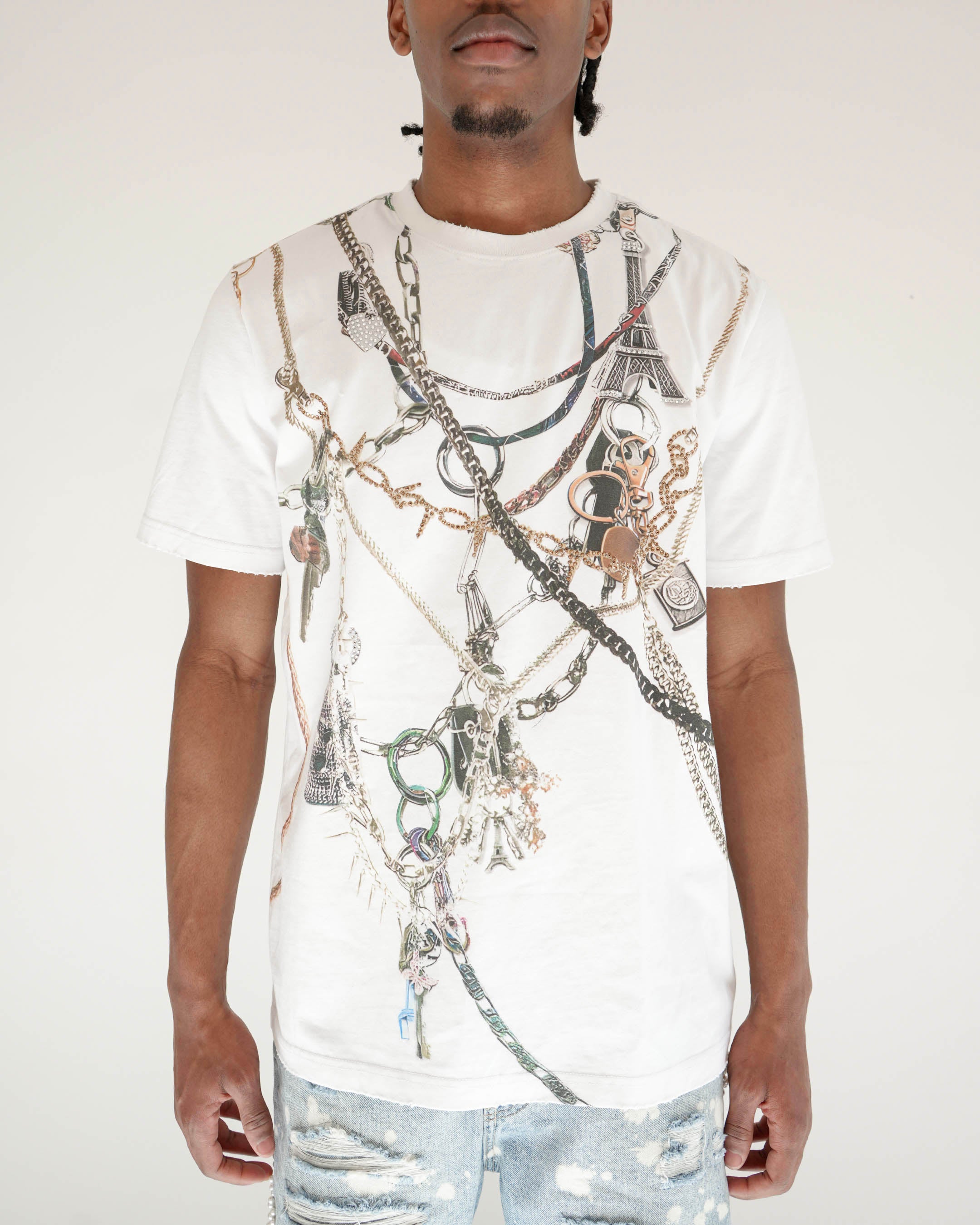 Preme Reign in Chains White T-Shirt