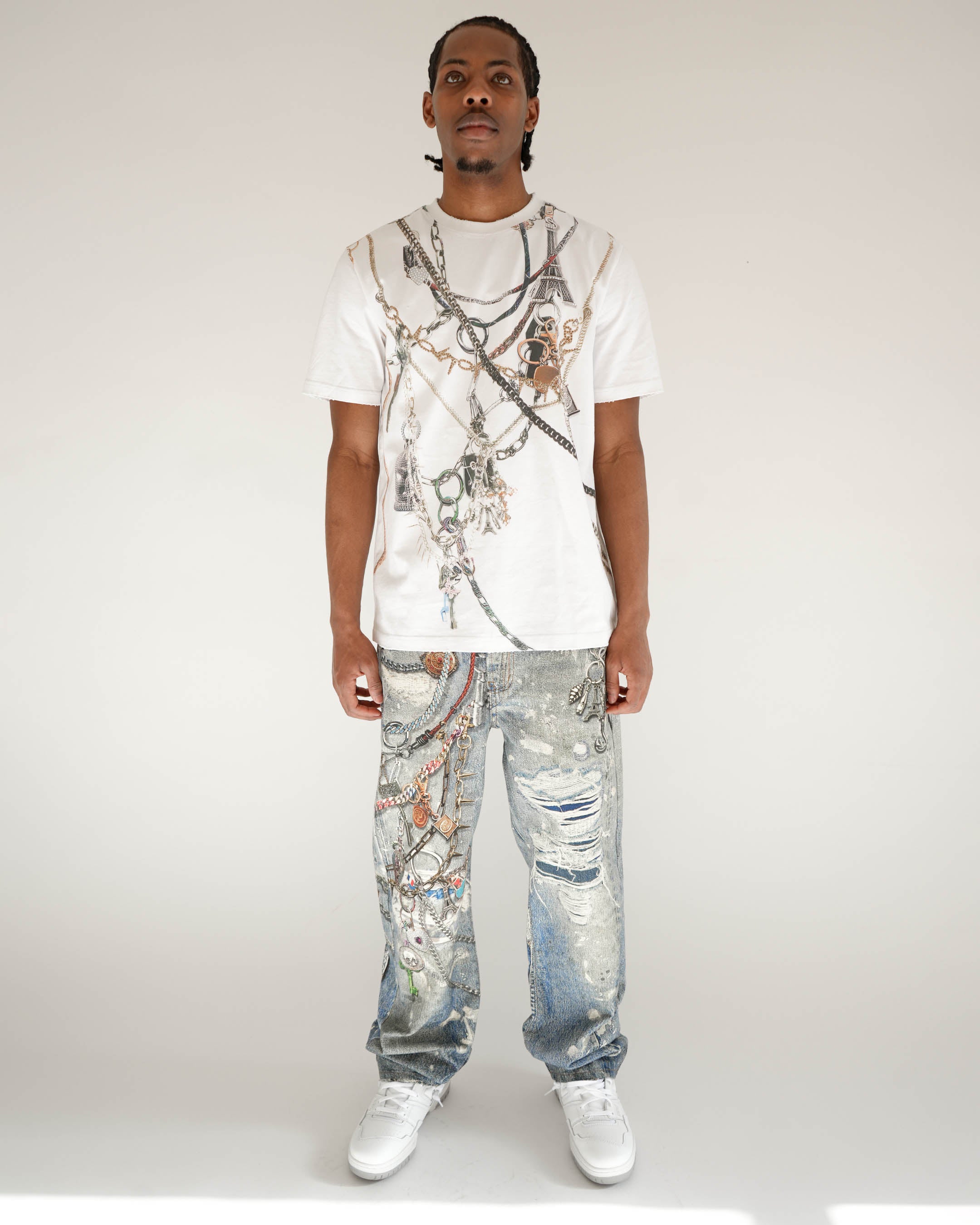 Preme Reign in Chains White T-Shirt