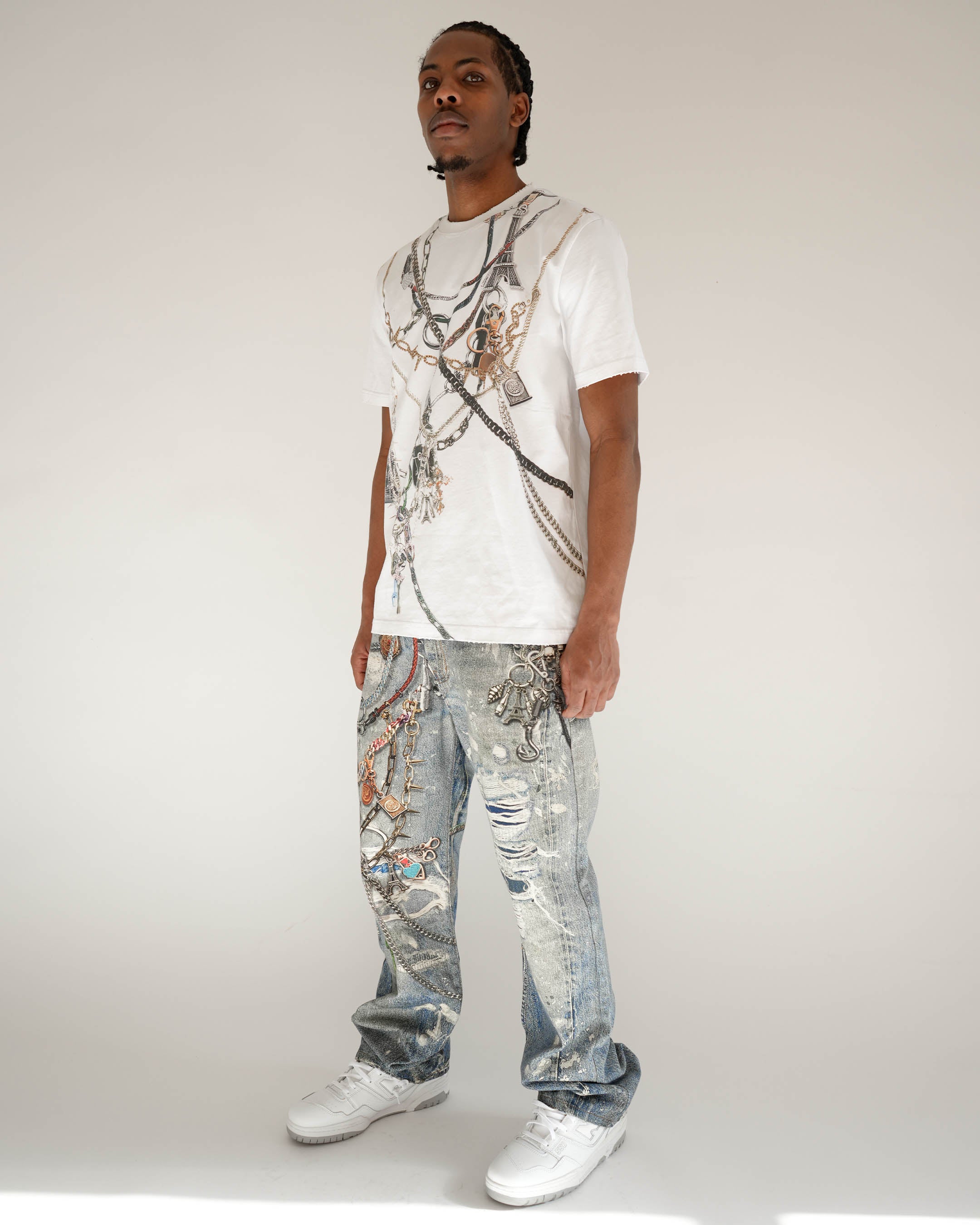 Preme Reign in Chains White T-Shirt